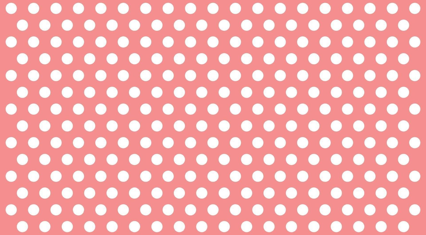 polka dots art abstract pink landscape wide background white shapes symbol seamless pattern for textile printing book covers etc vector