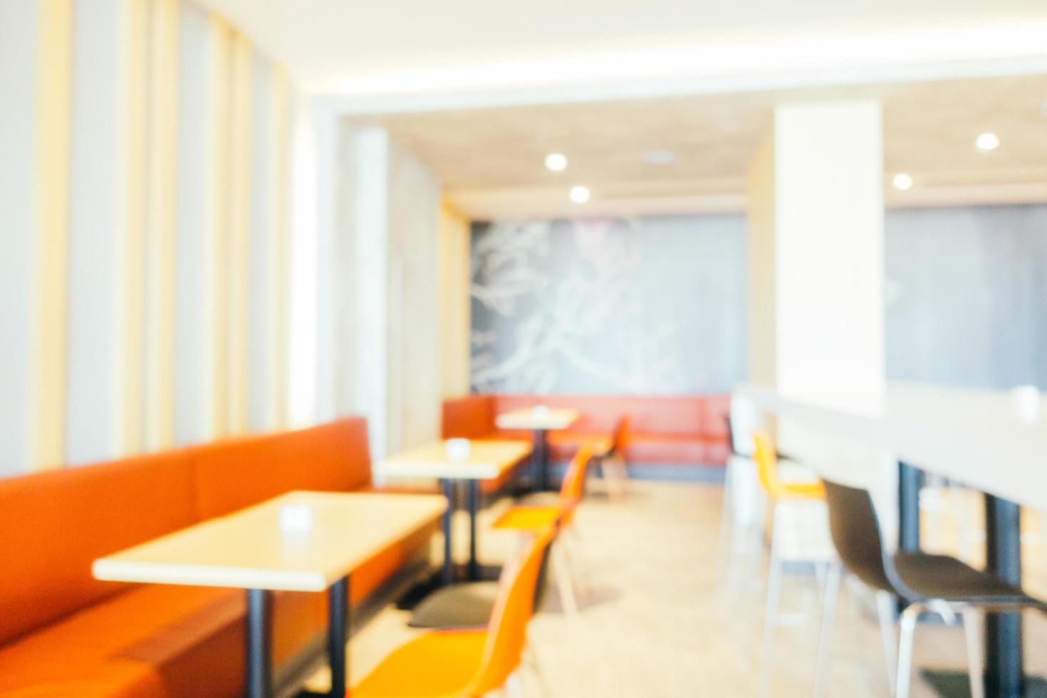 Abstract blur restaurant photo