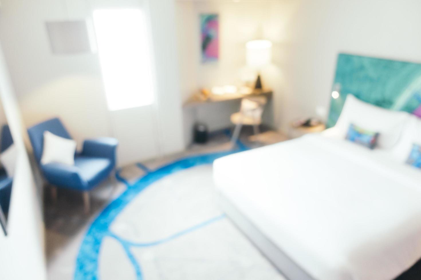 Abstract blur bedroom photo