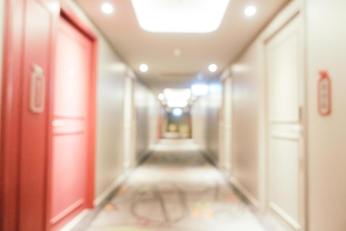 Abstract blur and defocused hotel looby and lounge photo