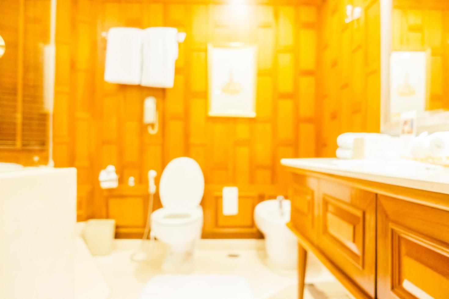 Abstract blur and defocused toilet and bathroom photo