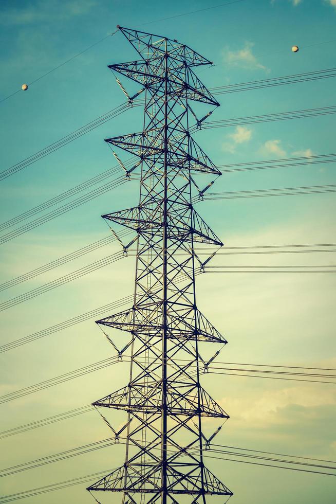 Electricity and High voltage photo