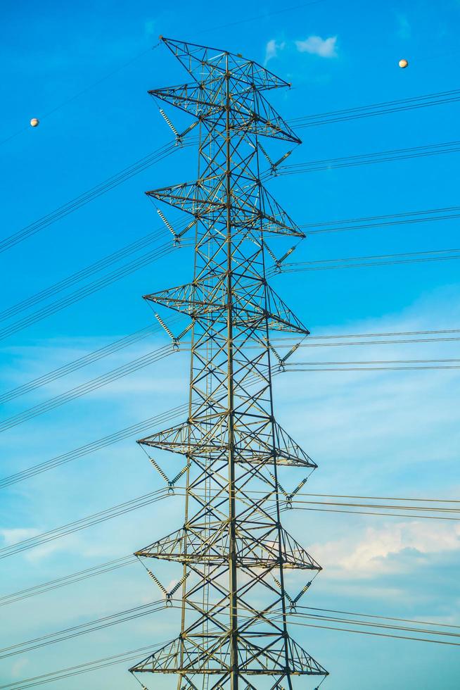 Electricity and High voltage photo