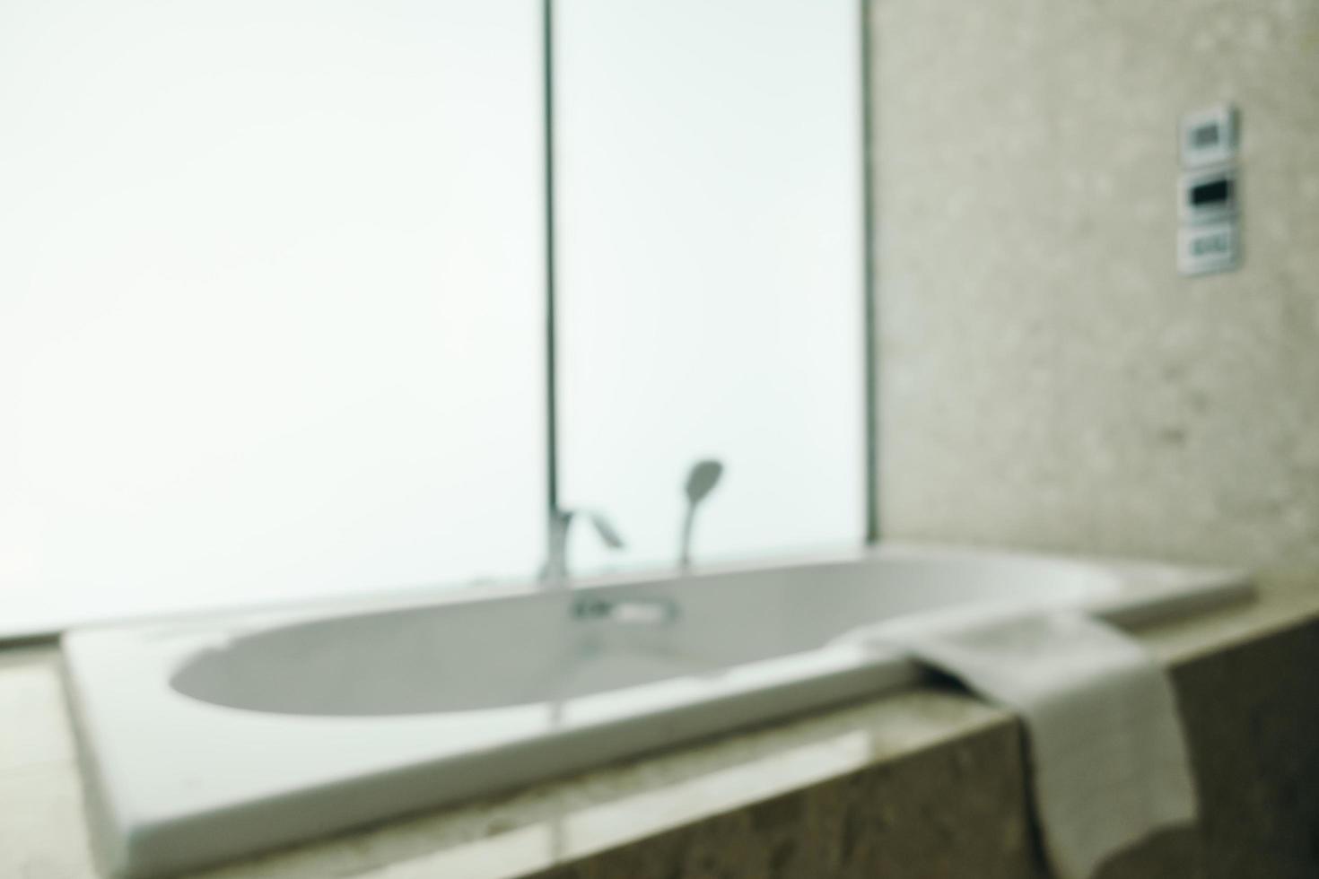 Abstract blur and defocused bathroom and toilet interior photo