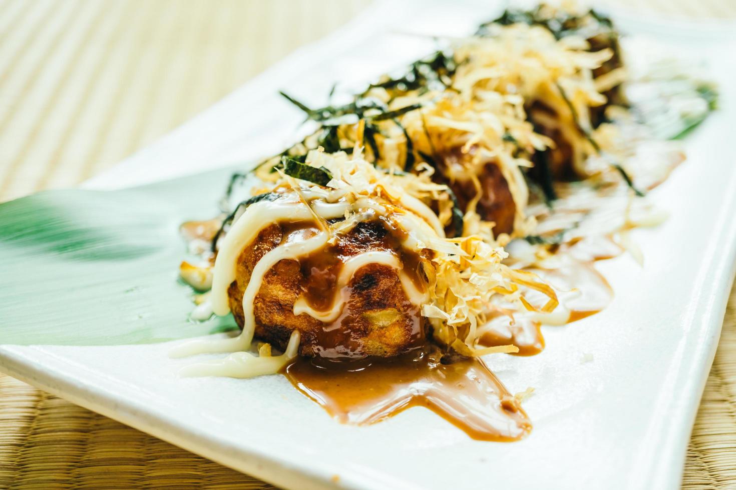 Takoyaki squid ball photo