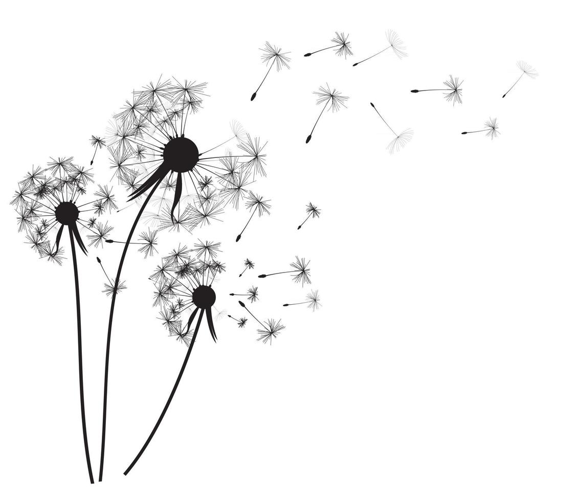 Abstract dandelion background vector illustration 2798764 Vector Art at