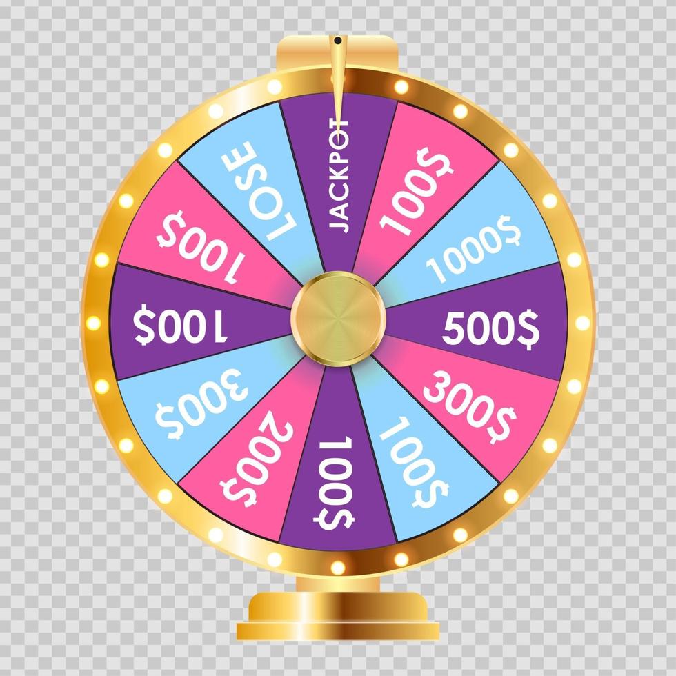 Wheel of Fortune vector