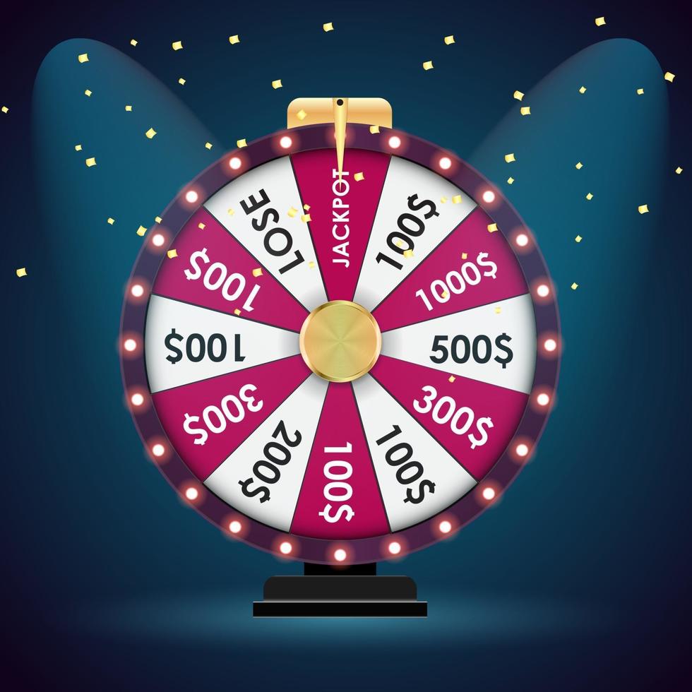 Wheel of Fortune vector