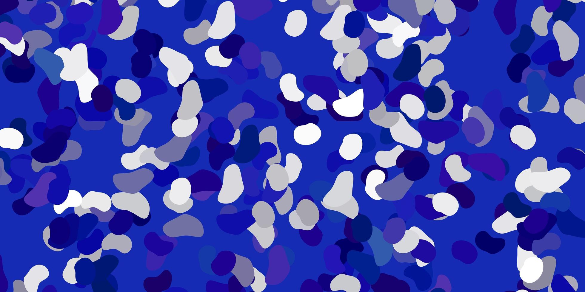 Light gray vector background with random forms.