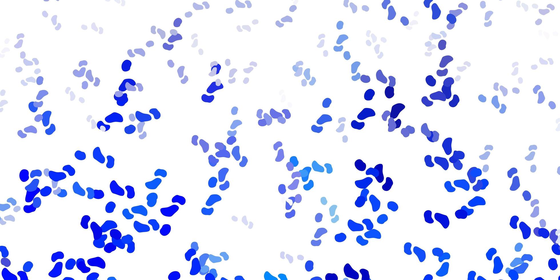 Light blue vector background with random forms.