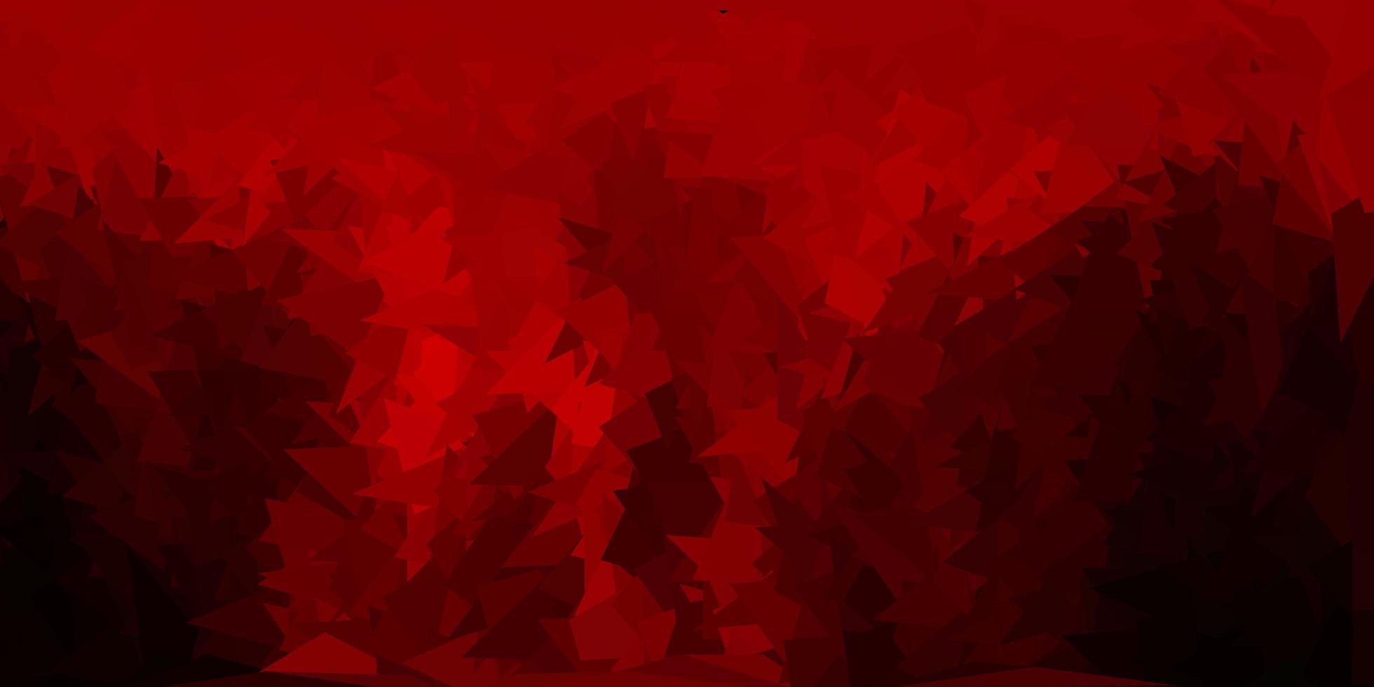 Dark brown vector geometric polygonal layout.