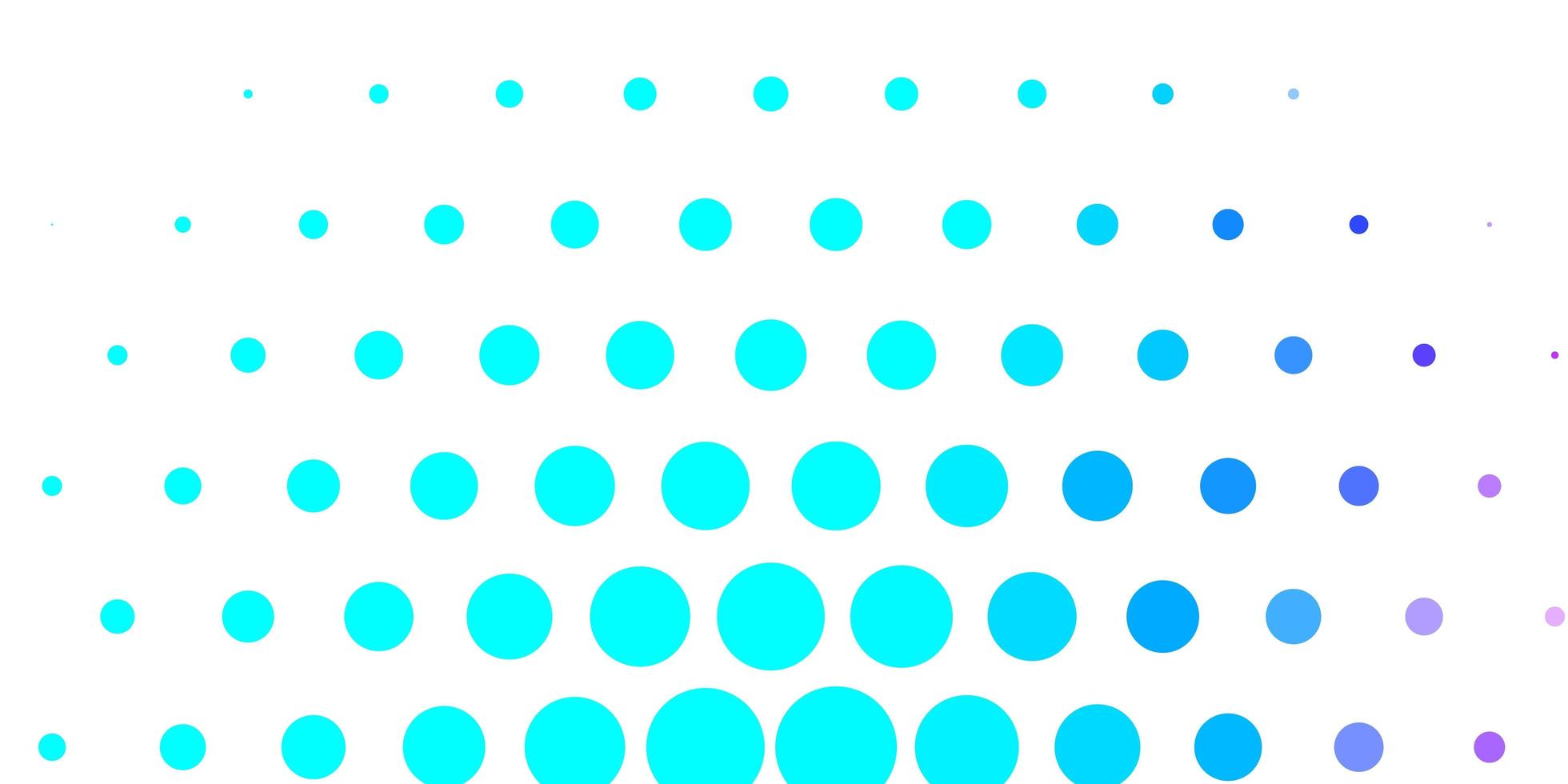 Light Pink, Blue vector texture with disks. Glitter abstract illustration with colorful drops. Design for posters, banners.
