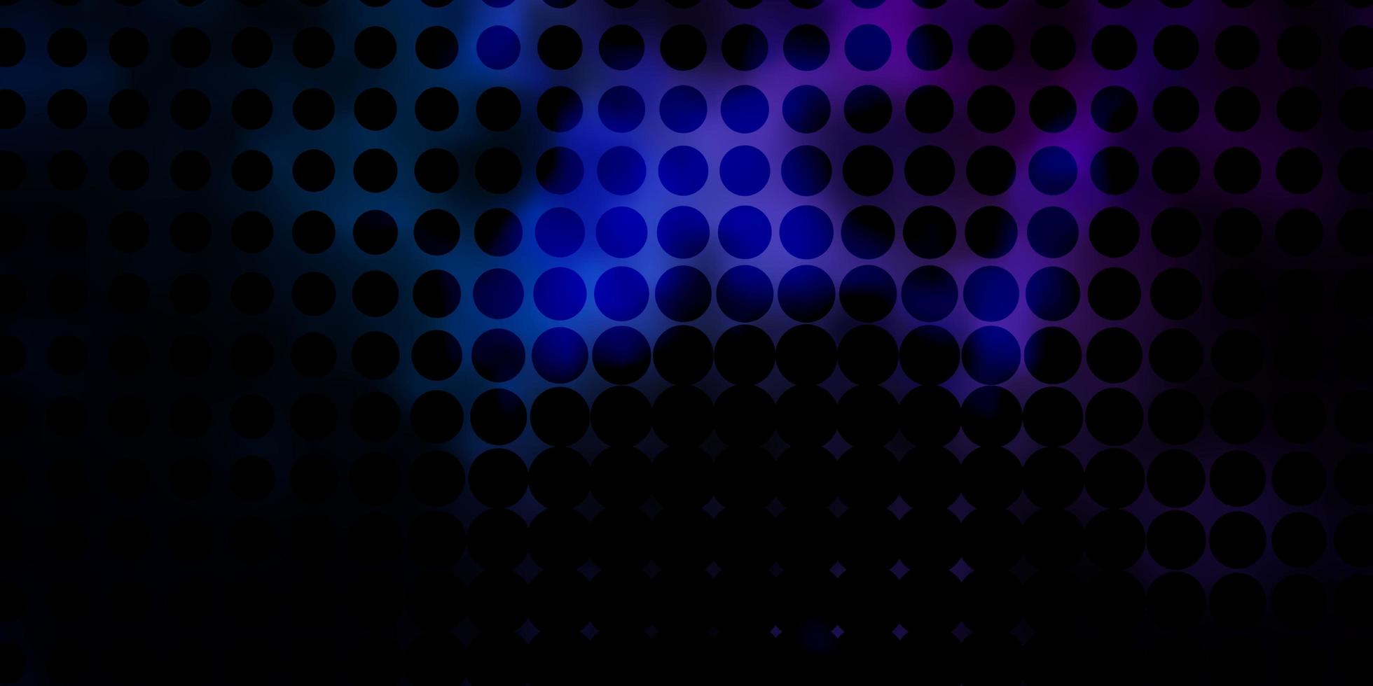 Dark Pink, Blue vector background with spots. Colorful illustration with gradient dots in nature style. Design for posters, banners.