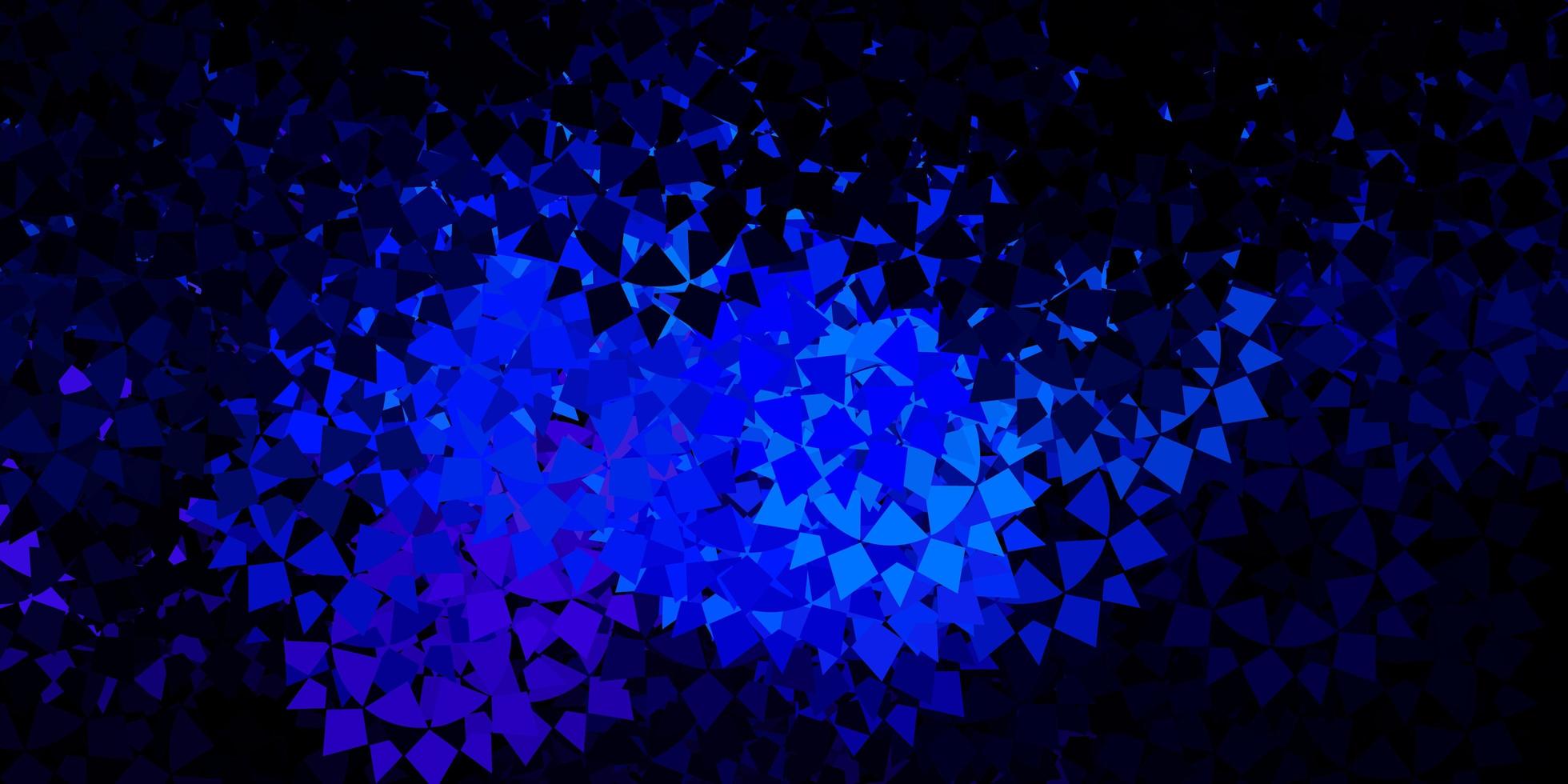 Dark pink, blue vector layout with triangle forms.