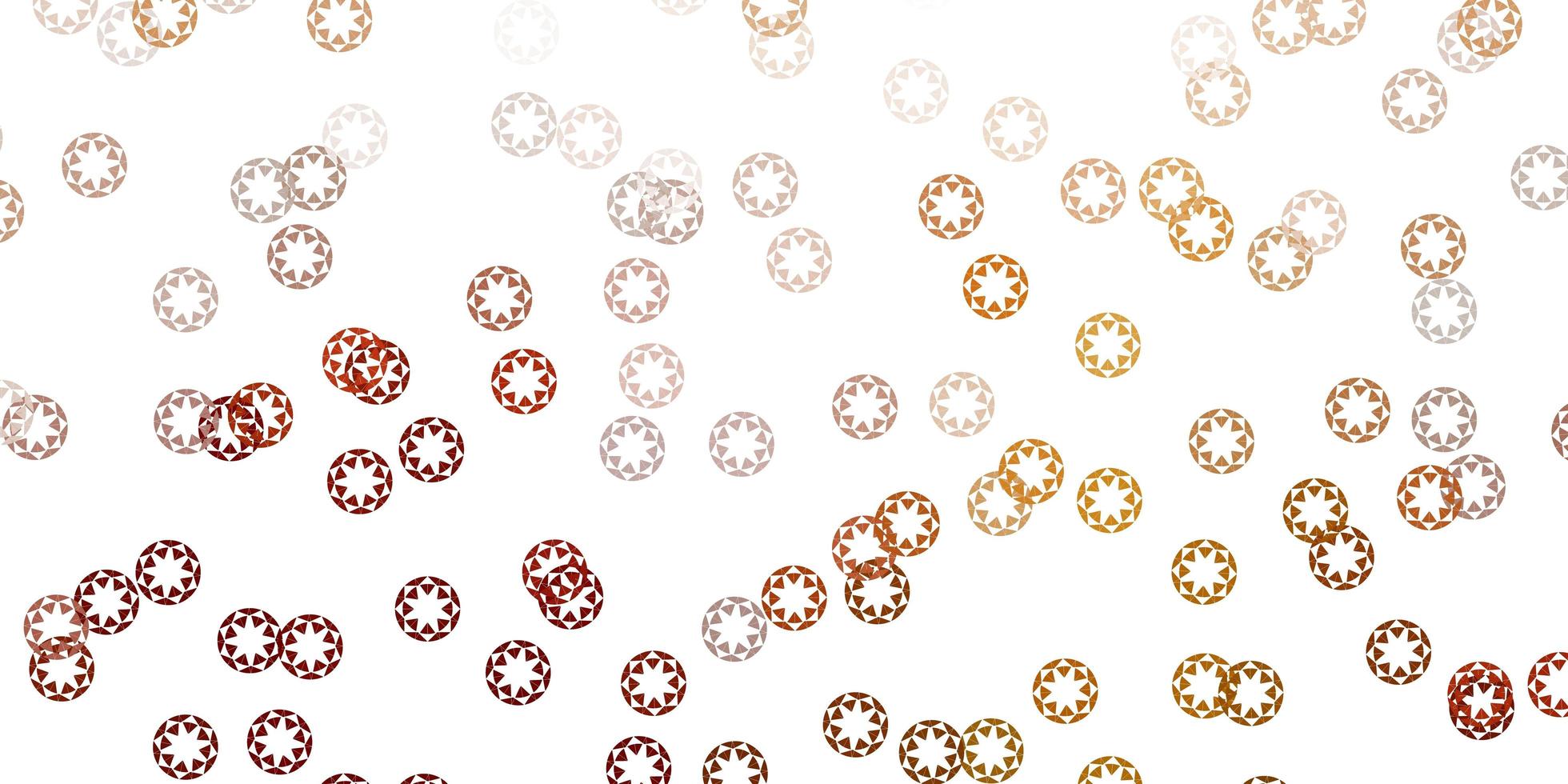 Light green, yellow vector template with circles.