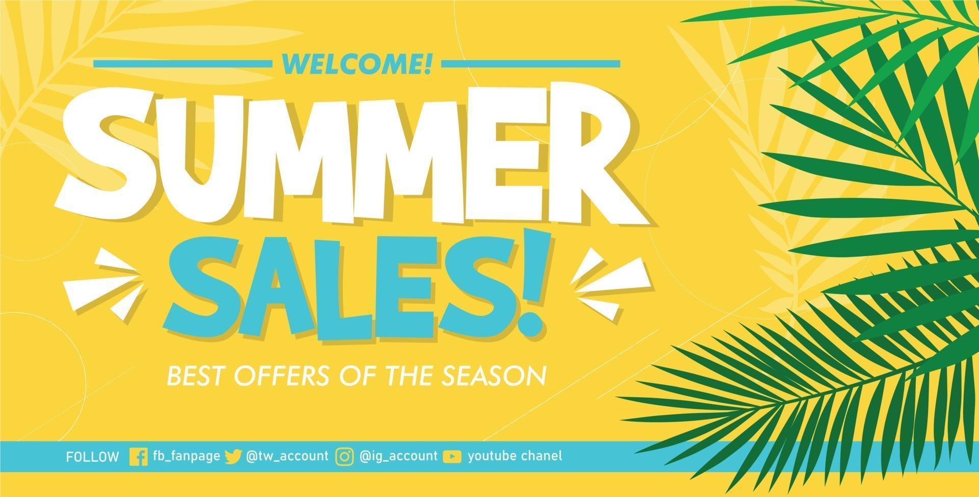 Summer clearance sale banner template image_picture free download  400531452_