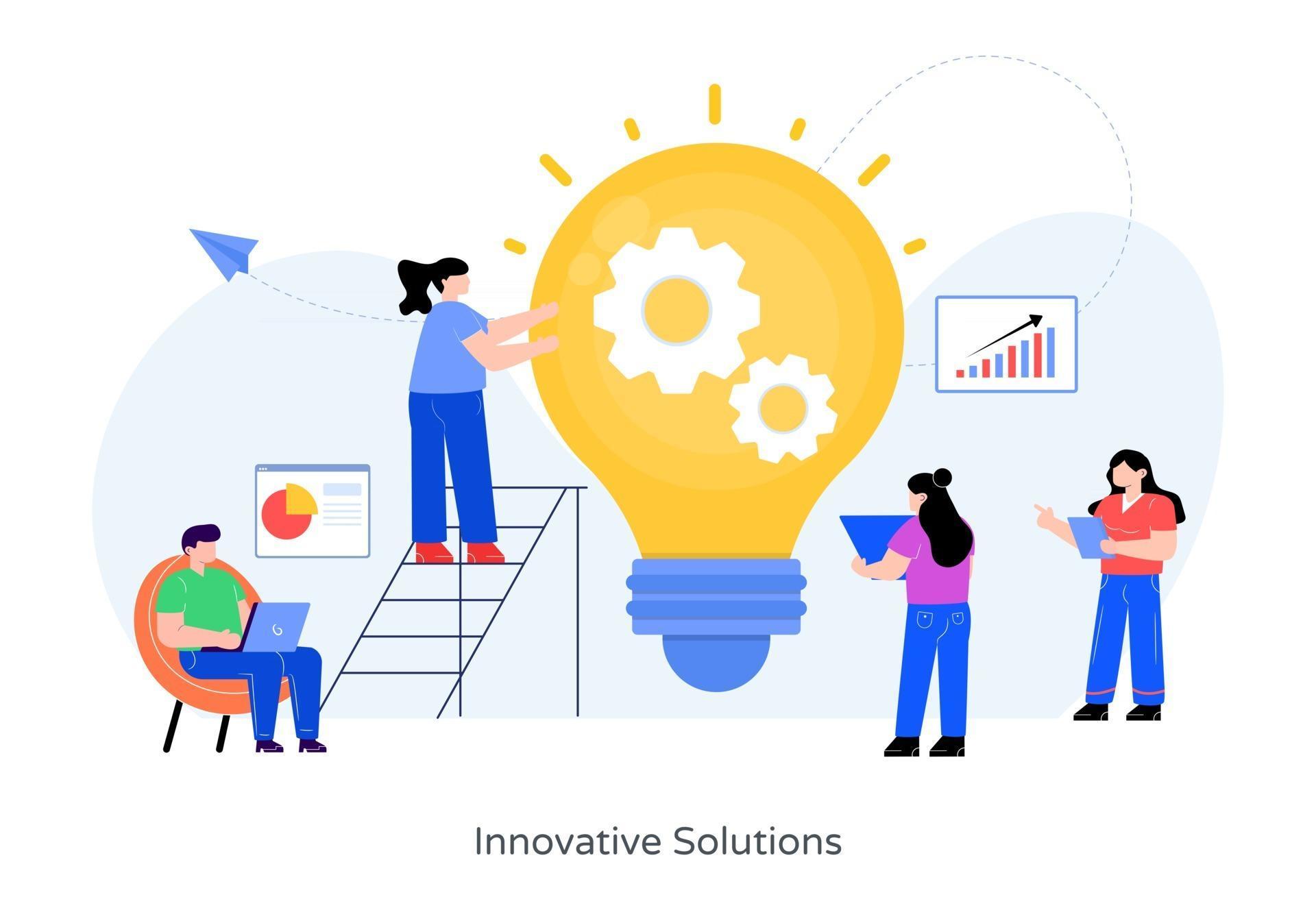 An Innovative Solutions 2799989 Vector Art at Vecteezy An Innovative Solutions 2799989 Vector Art at Vecteezy