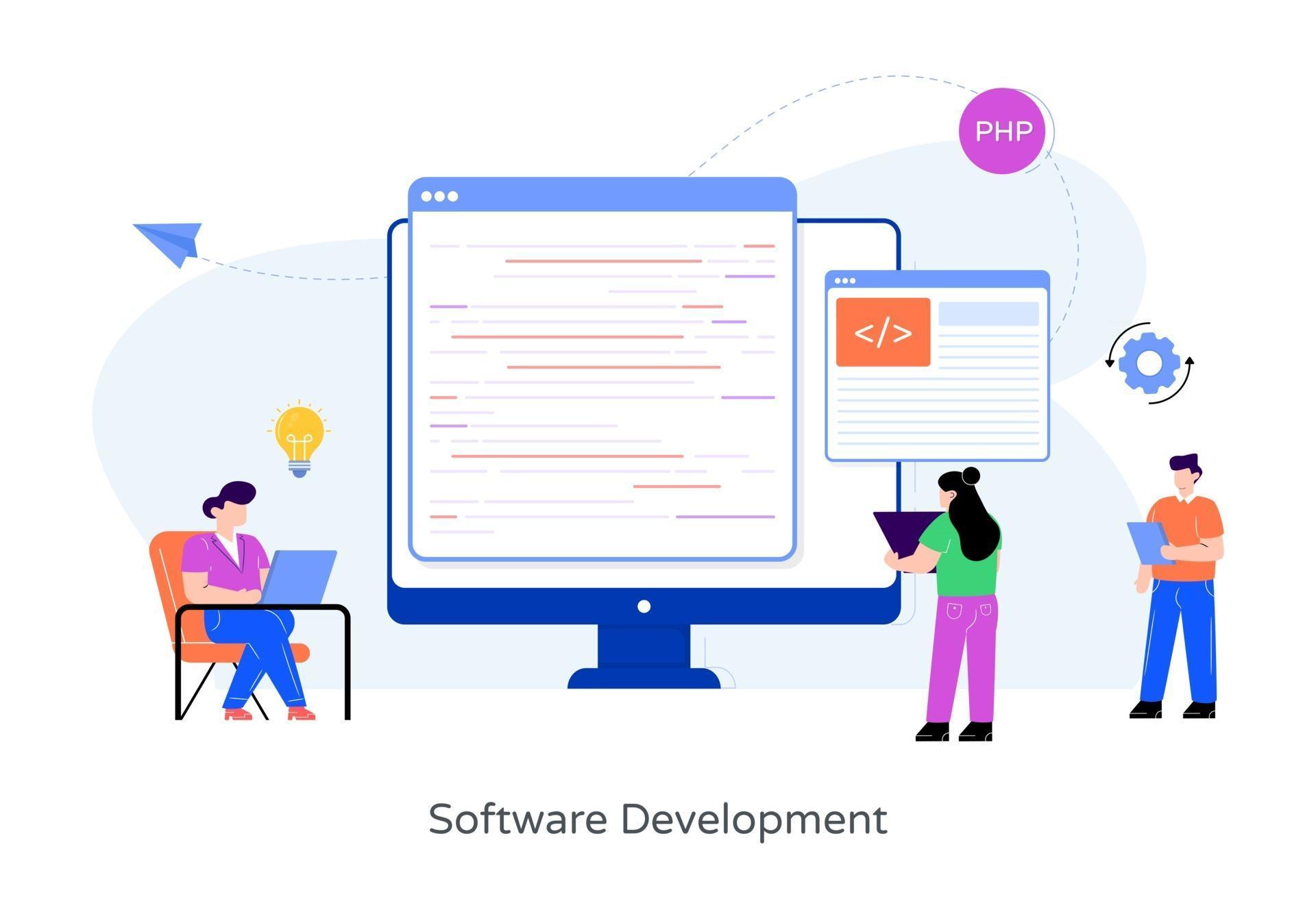 Software Development and Programming 2800121 Vector Art at Vecteezy