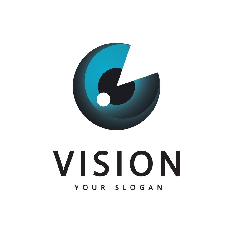 Vision eye Vector logo vector design