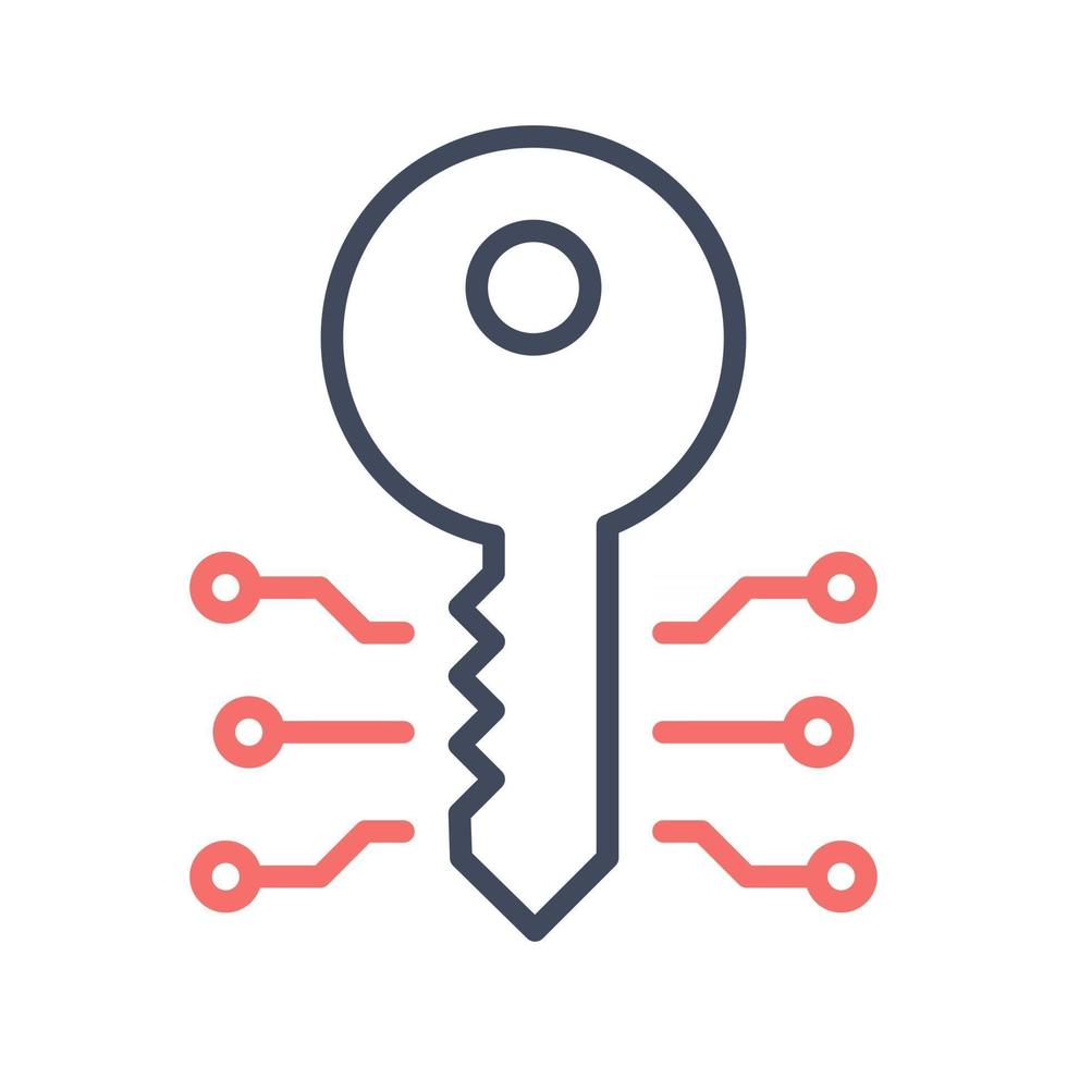 Key Encryption Icon 2800276 Vector Art at Vecteezy