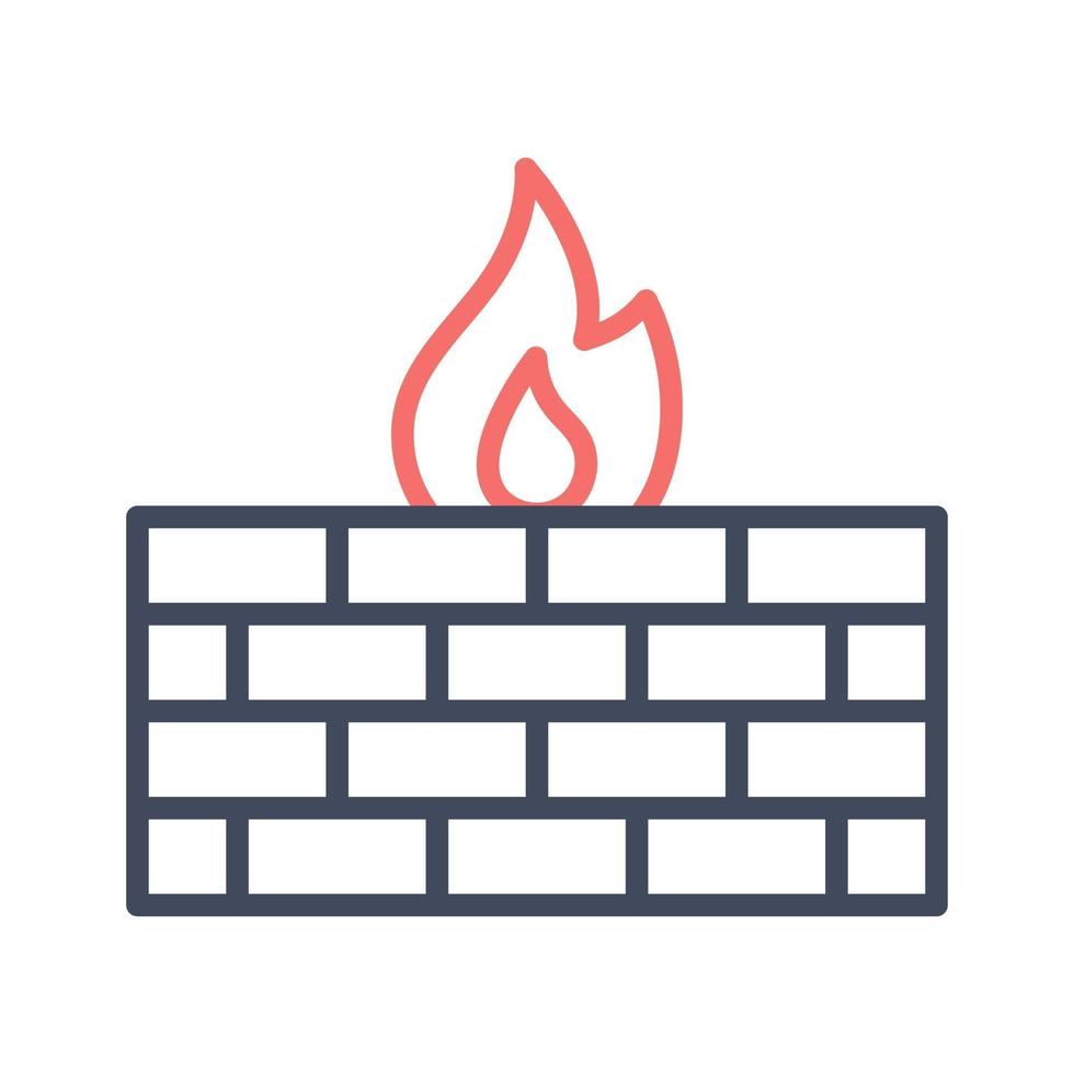 Firewall Vector Icon