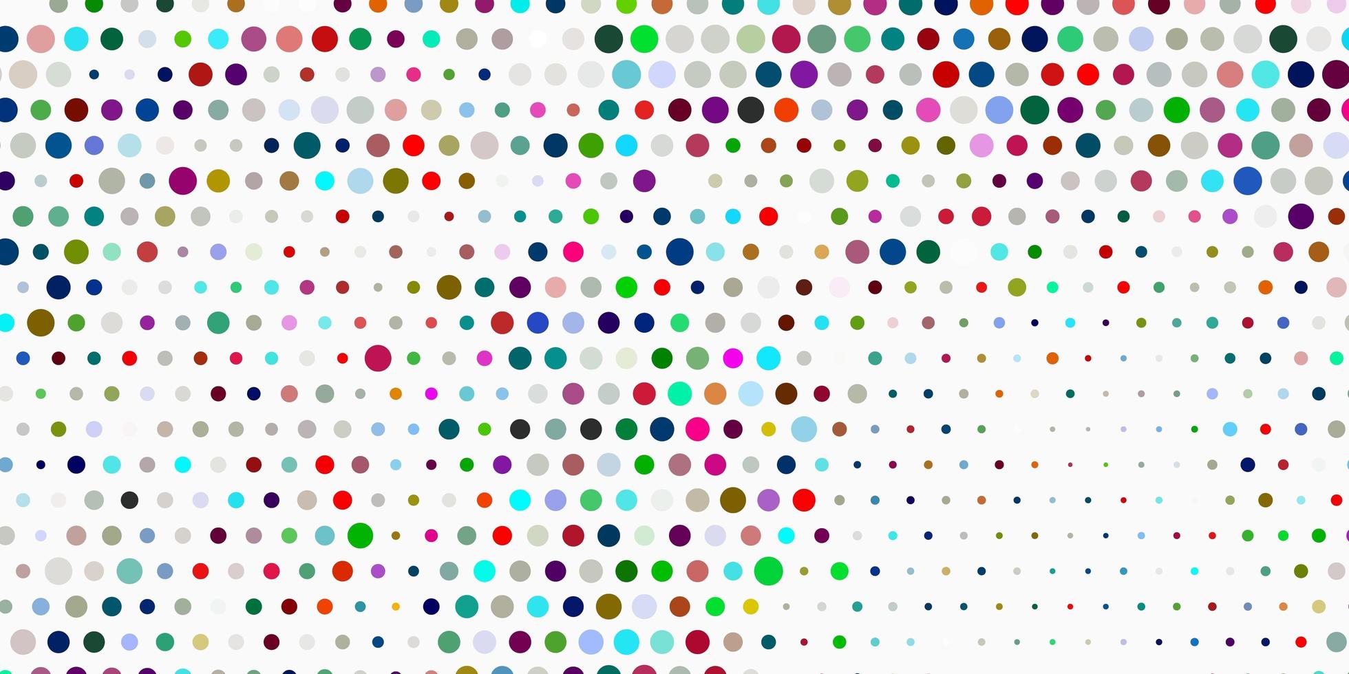 Light multicolor vector texture with disks.