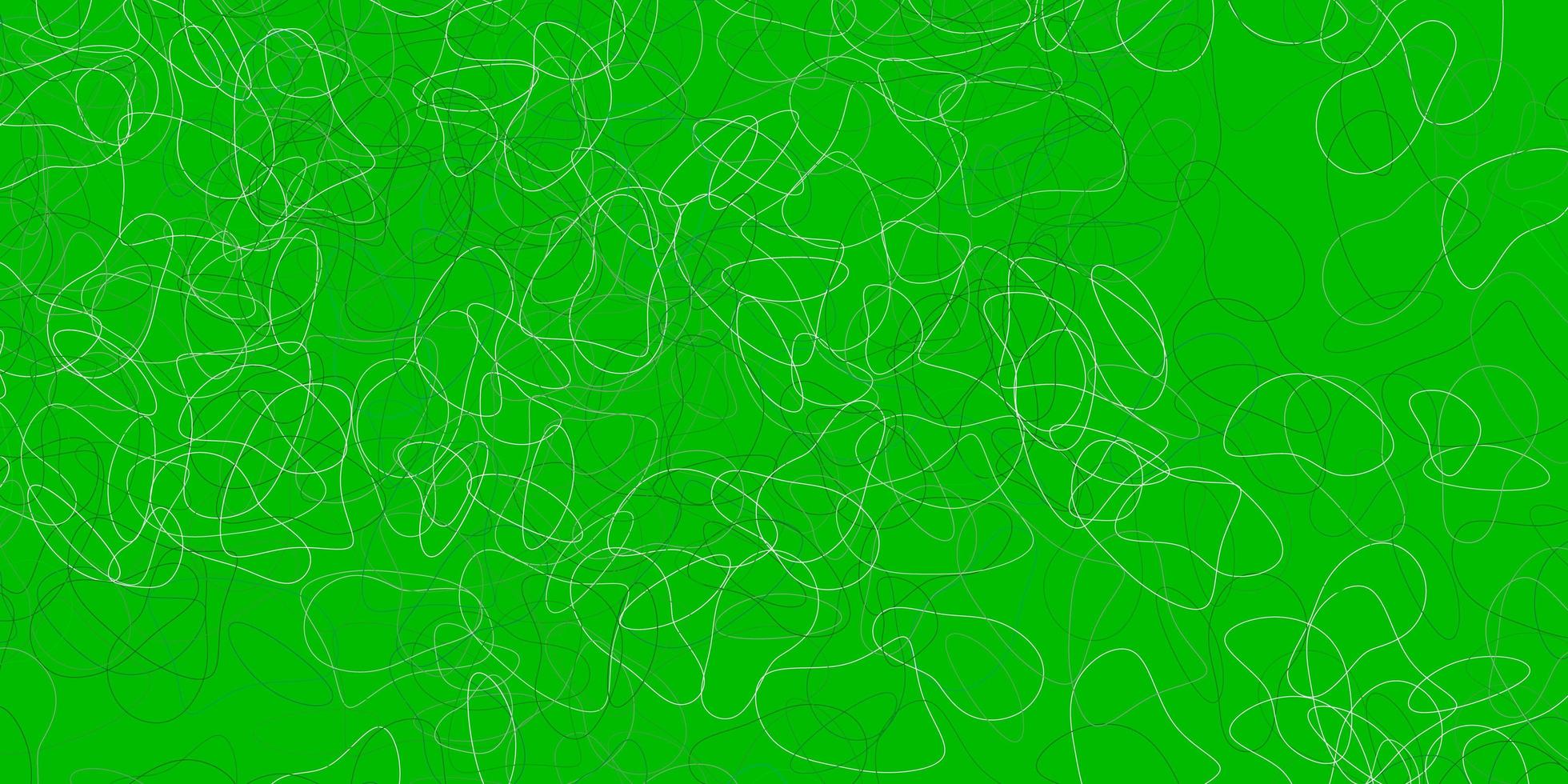 Light green vector backdrop with chaotic shapes.