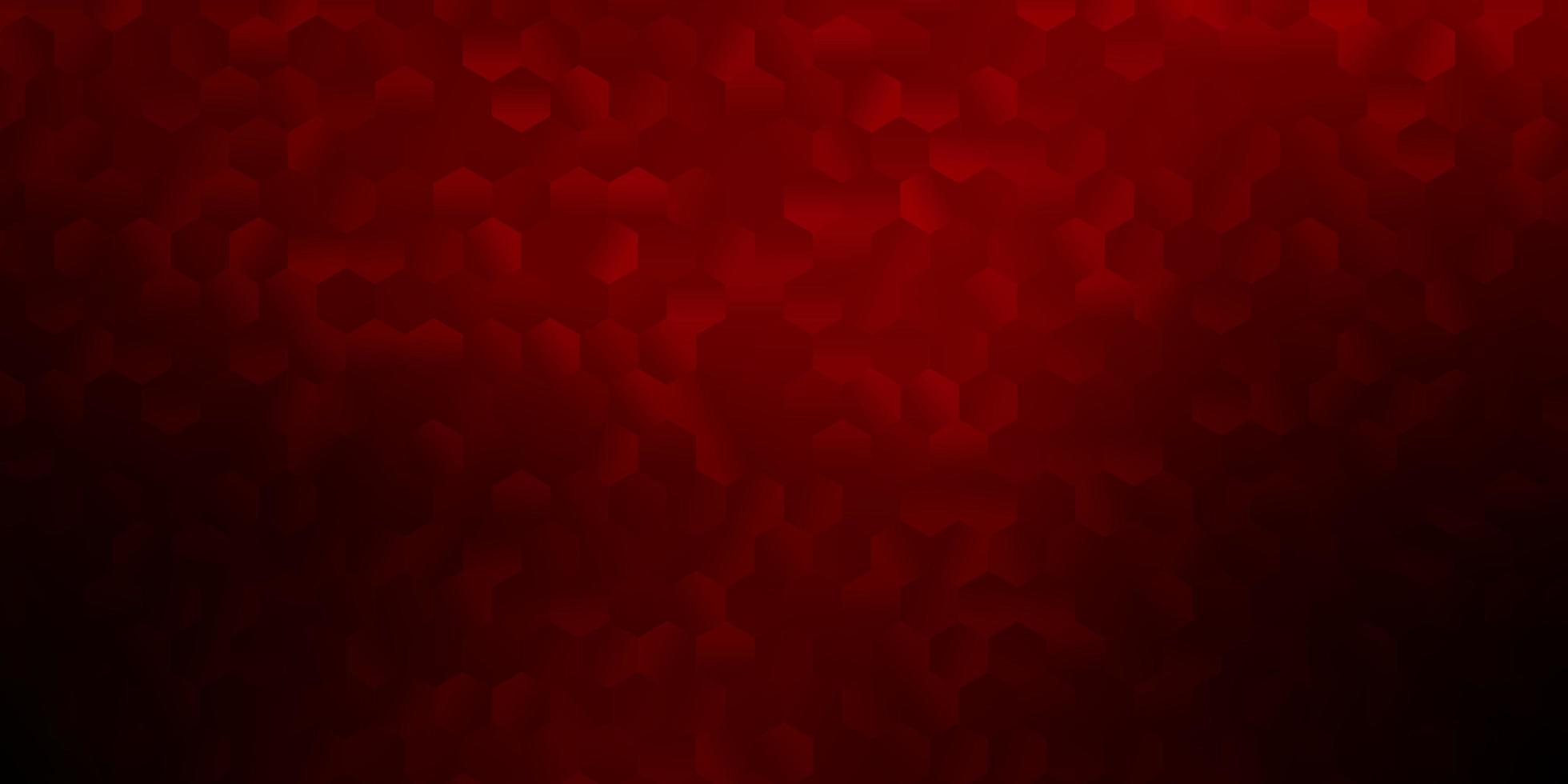 Dark brown vector texture with memphis shapes.