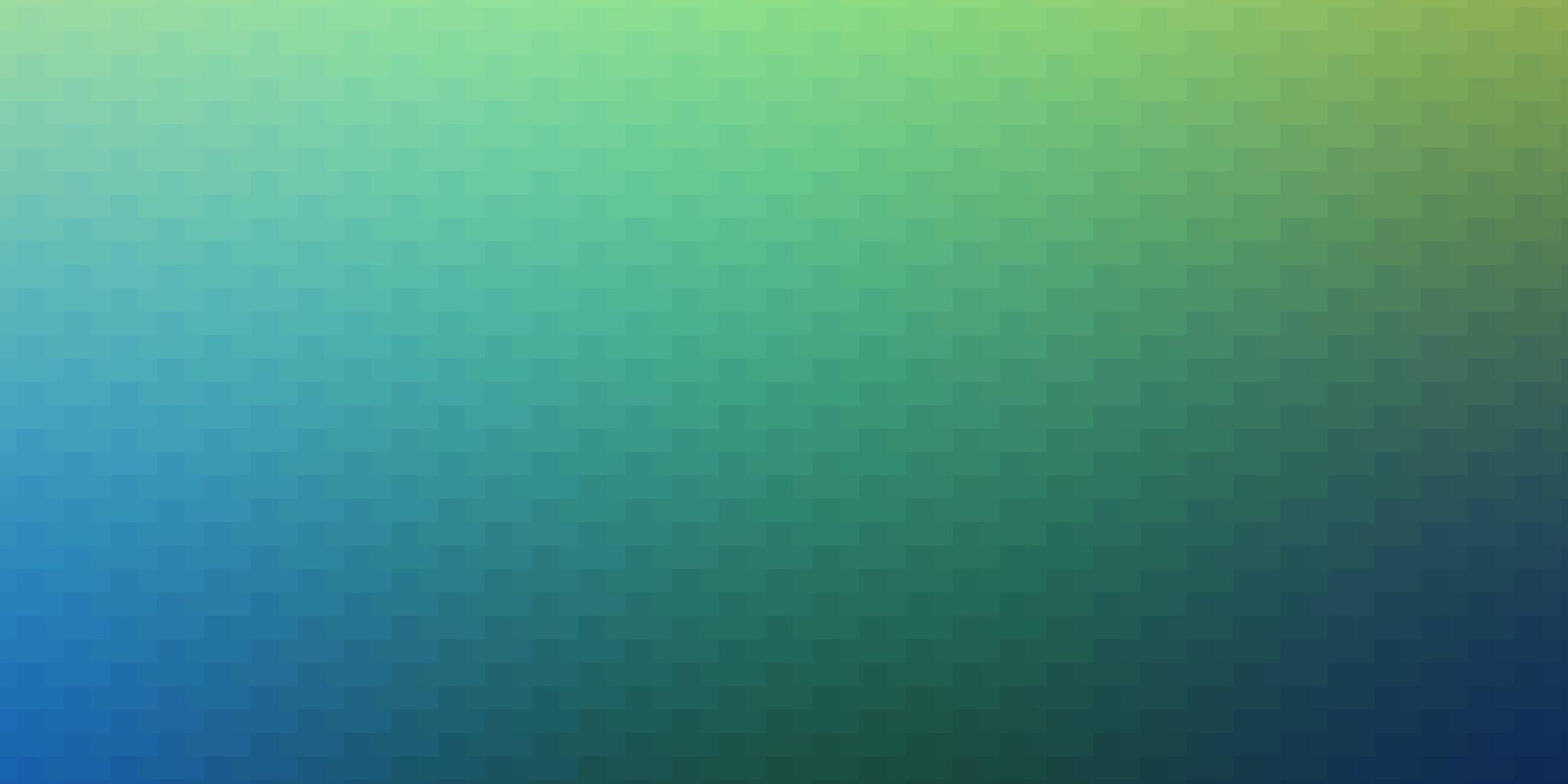 Light Blue, Green vector template with rectangles. Colorful illustration with gradient rectangles and squares. Design for your business promotion.