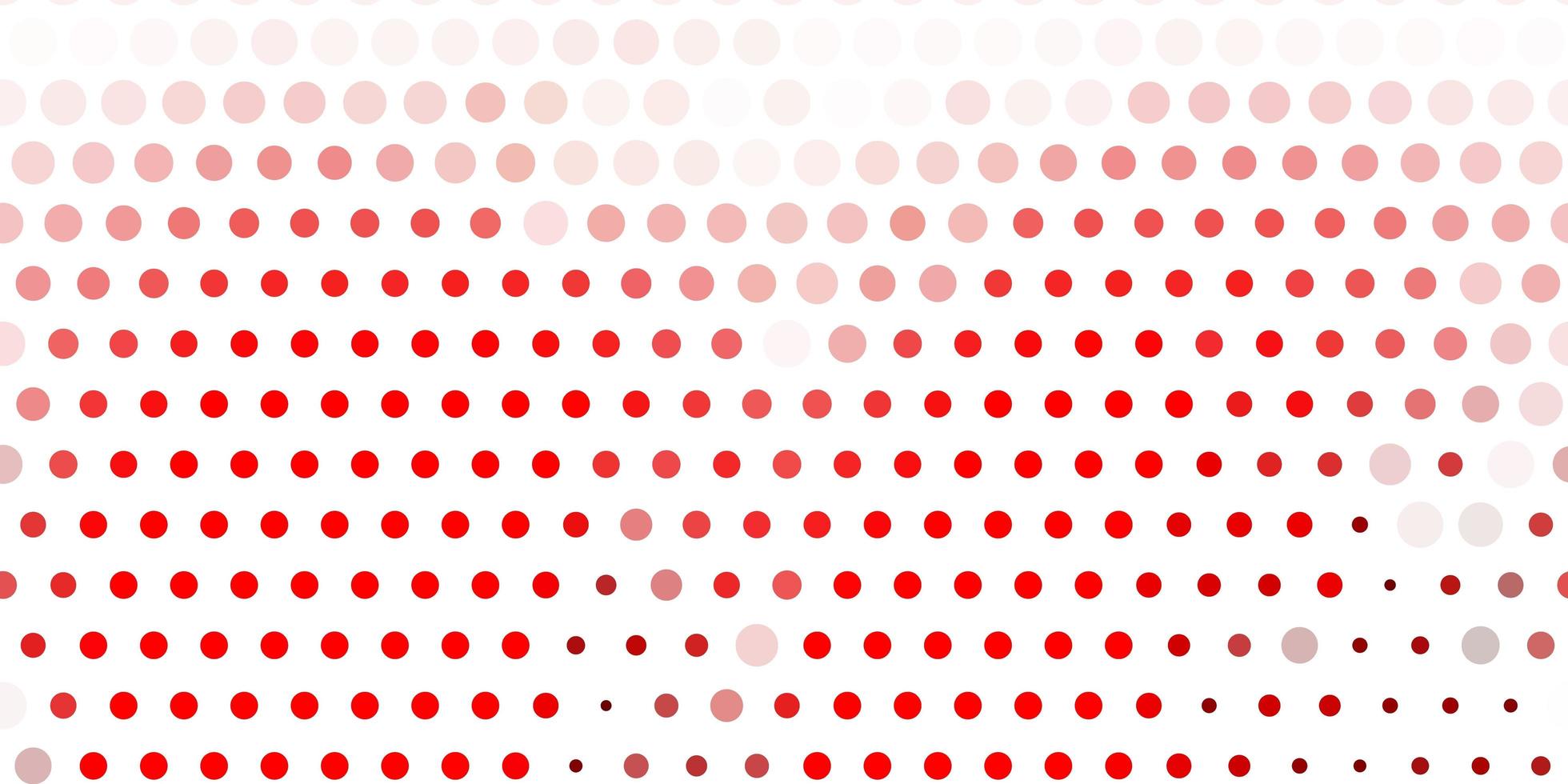Light red vector texture with disks.