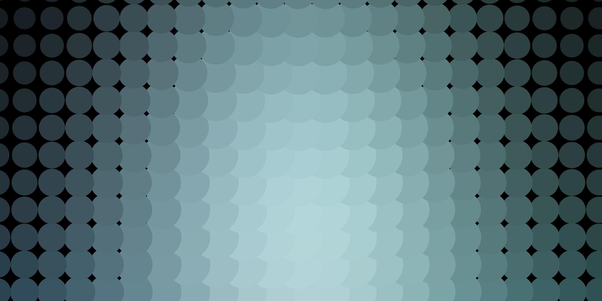 Dark BLUE vector background with spots. Abstract colorful disks on simple gradient background. Design for posters, banners.