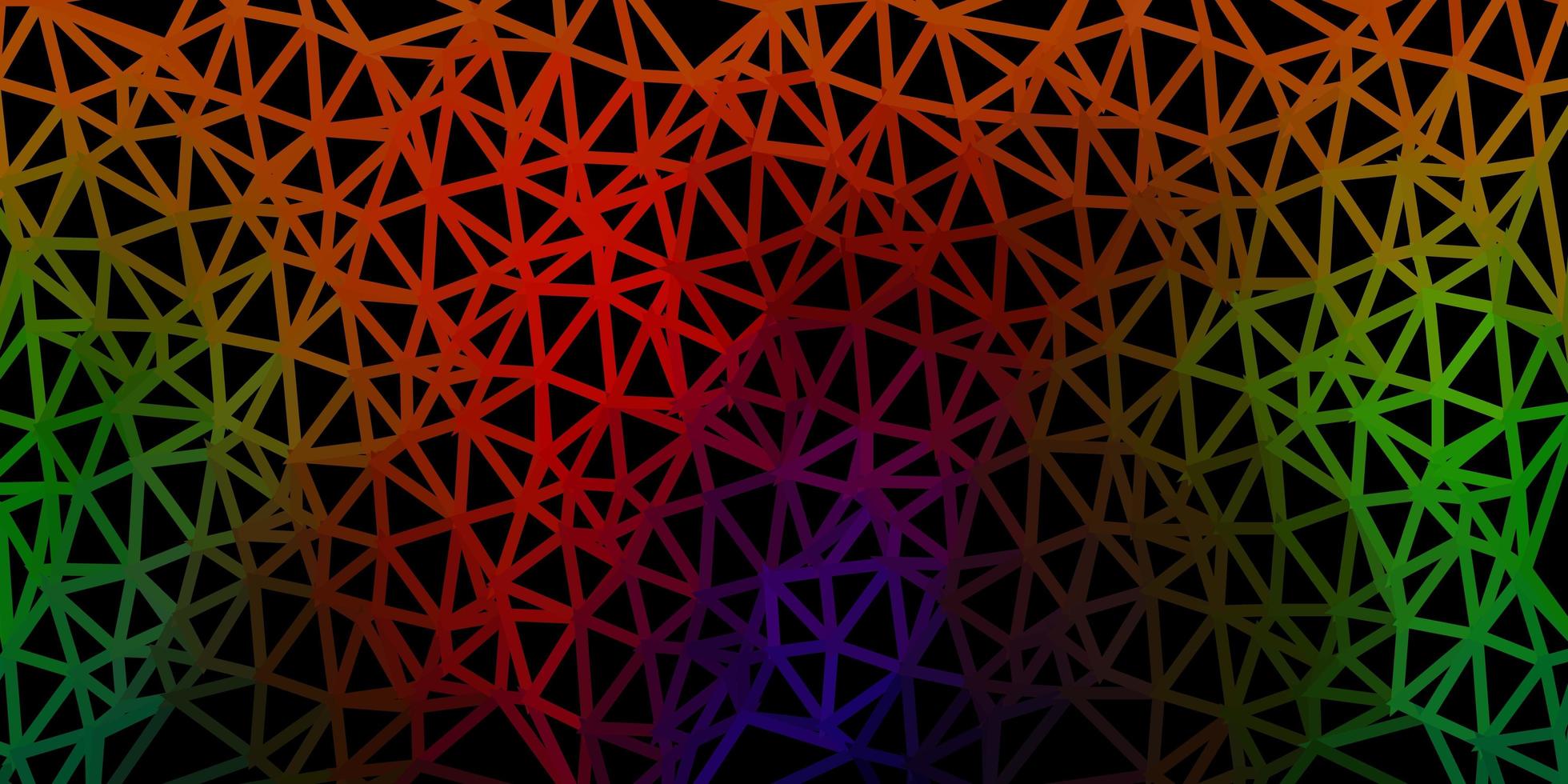 Abstract vector background with colorful gradient