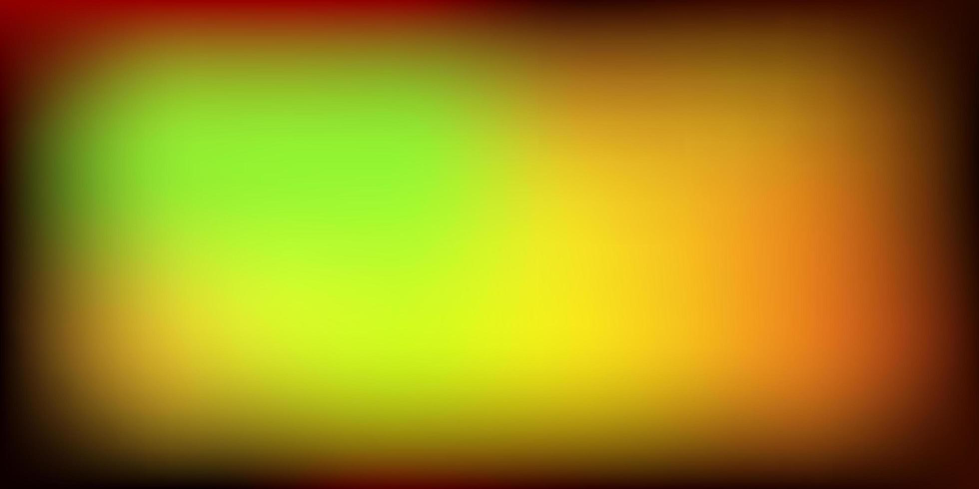 Light Green, Yellow vector abstract blur background.