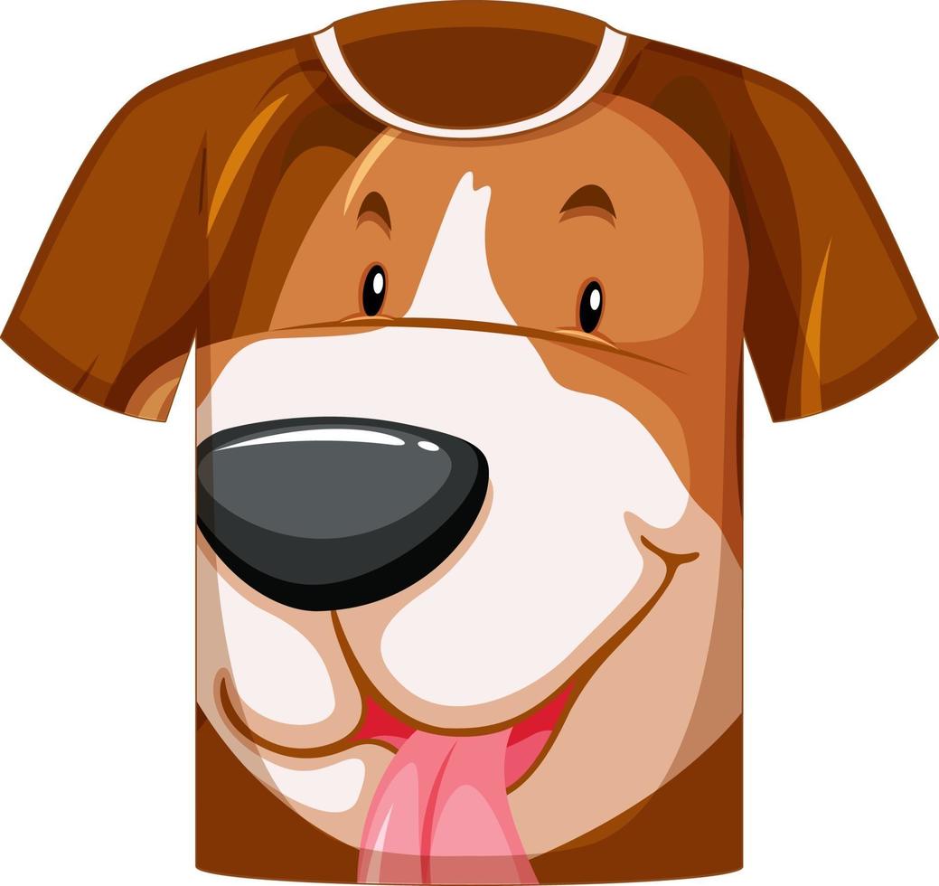Front of t-shirt with vector