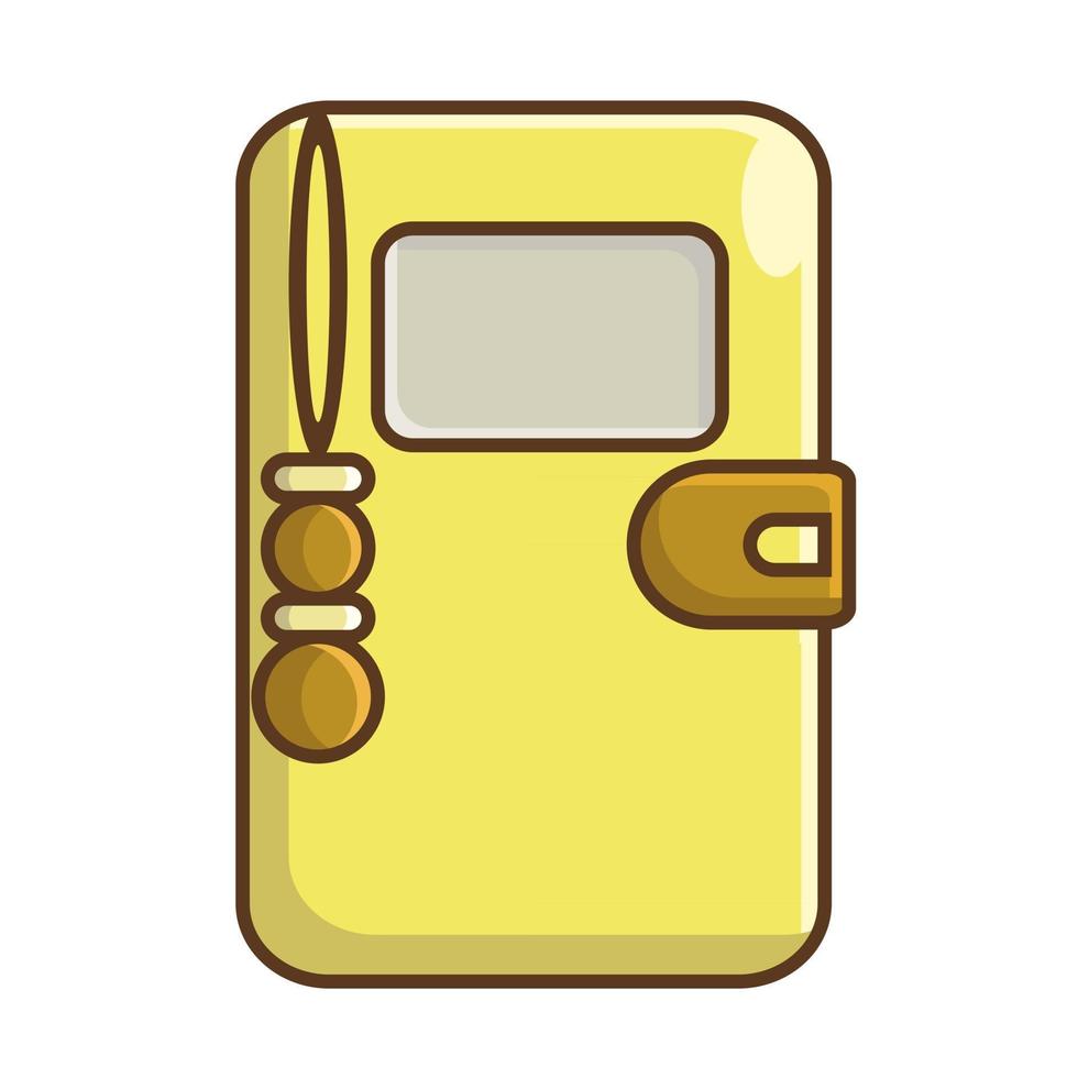 cellphone wallet with hanger illustration vector