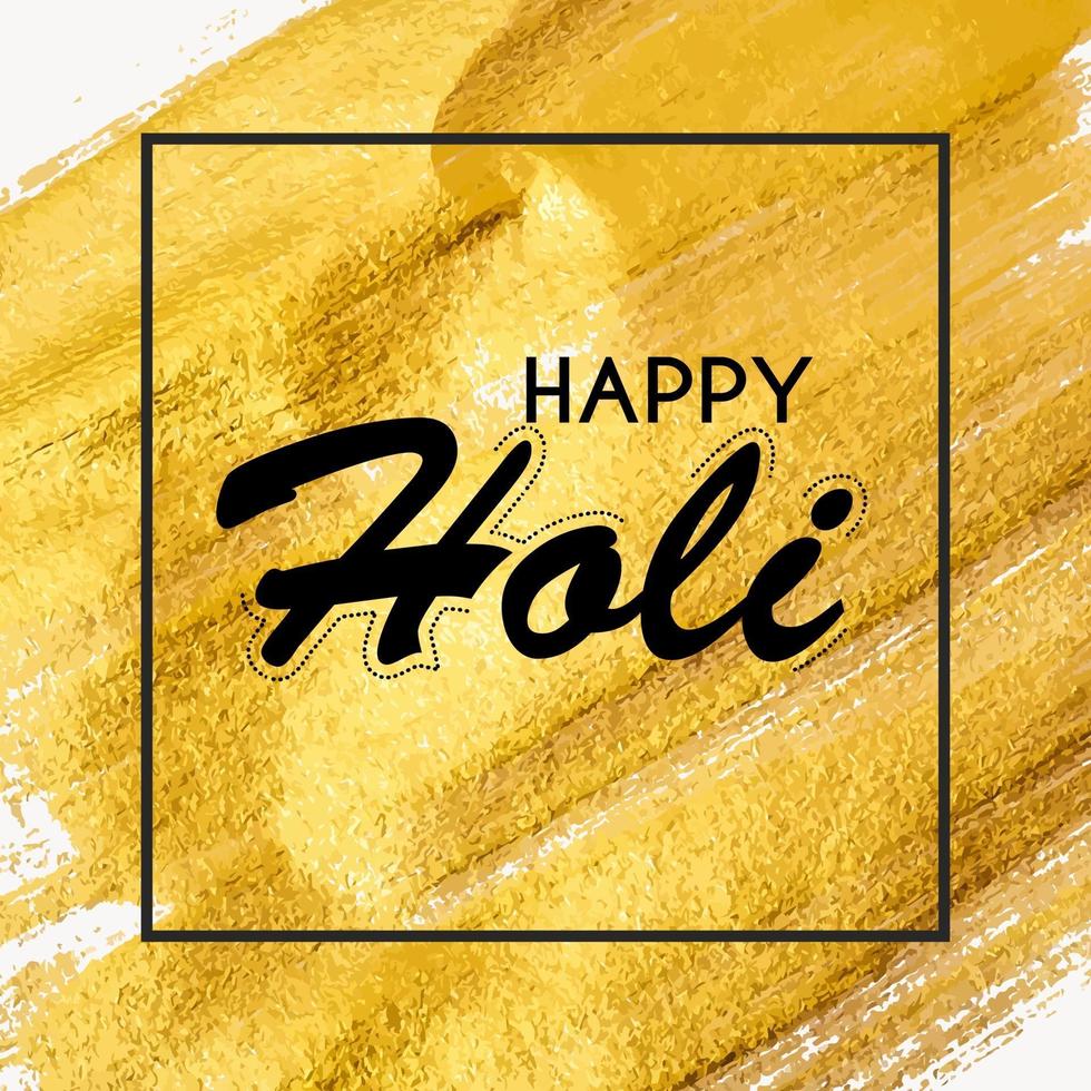 Happy Holi abstract colorful background vector