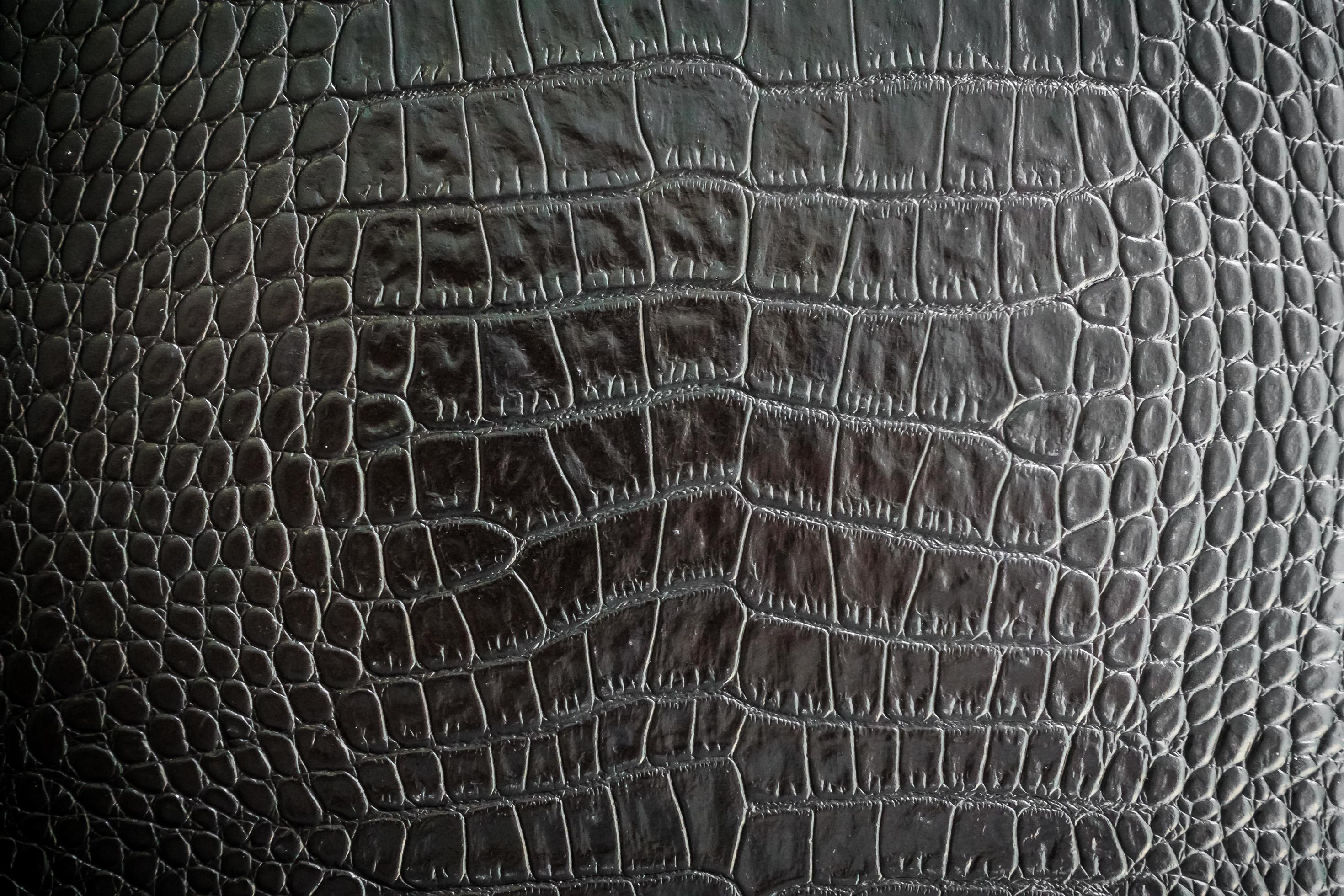 Macro texture fragment black leather wallpaper 1901132 Stock Photo at  Vecteezy