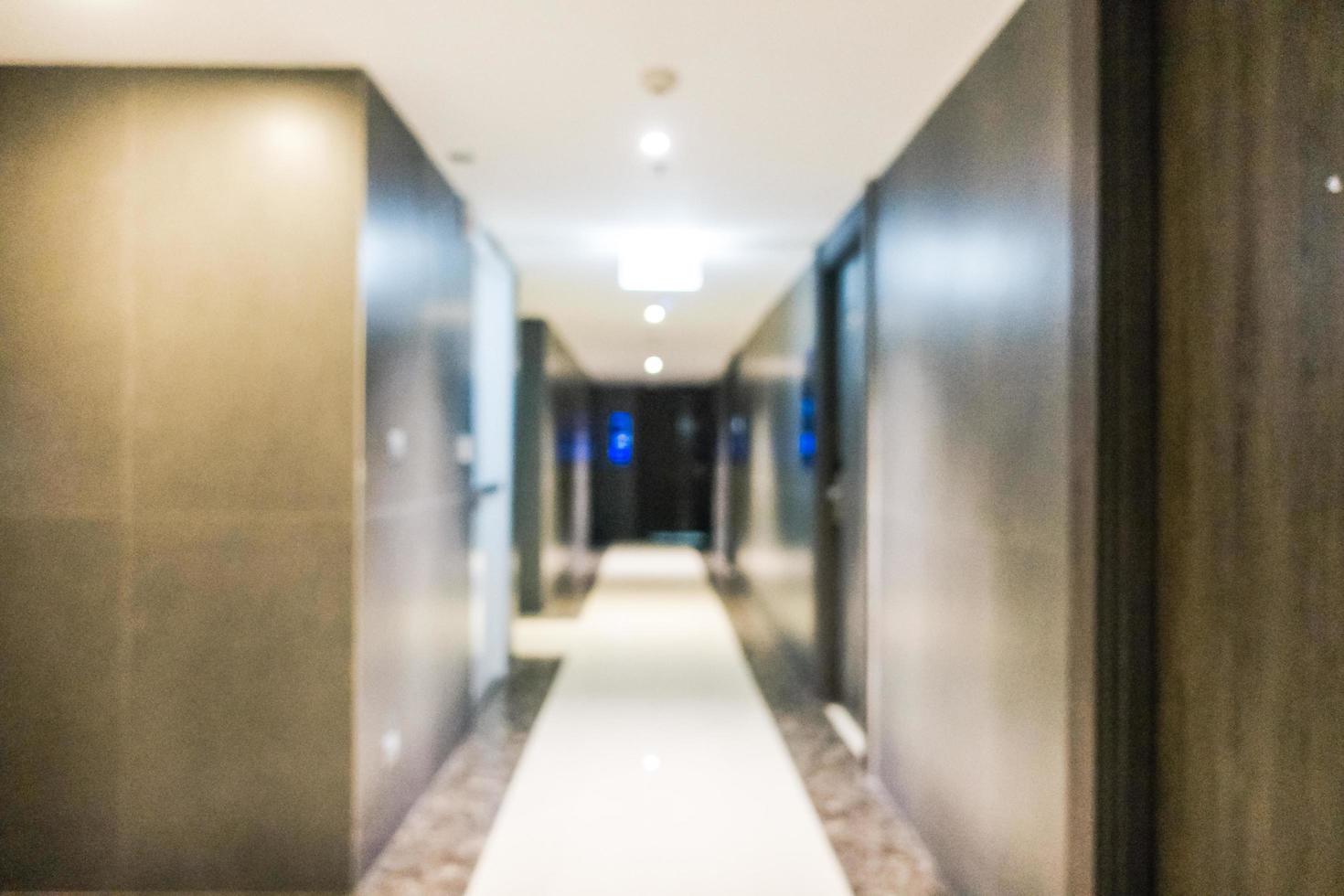 Abstract blur defocused hotel and lobby interior photo