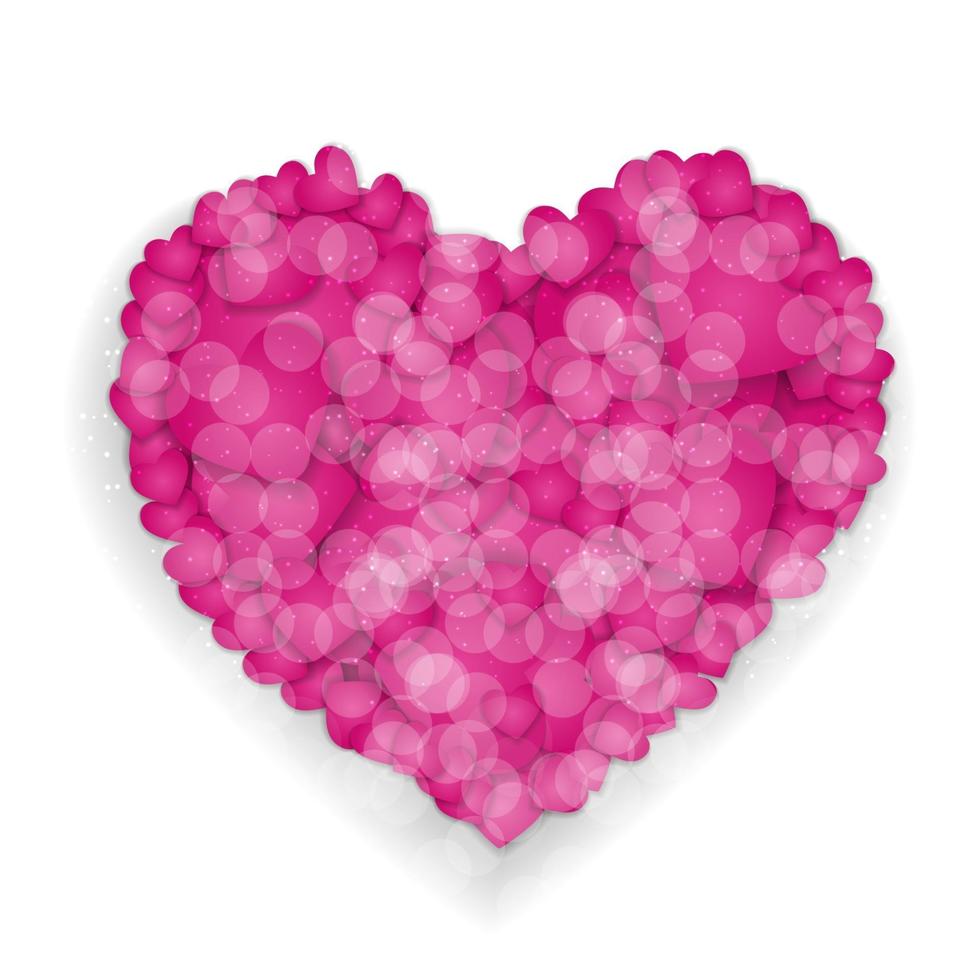 Valentine s Day Love and Feelings Background Design. Vector illustration