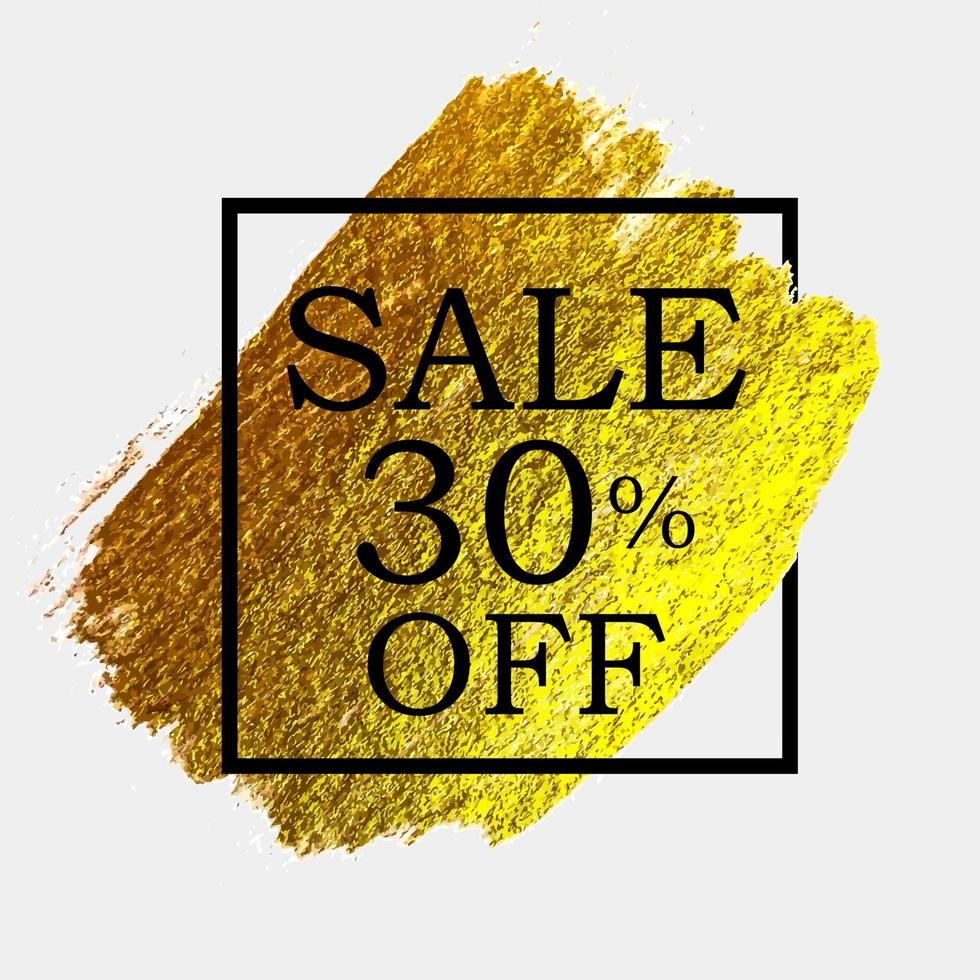 Abstract Brush Stroke Designs Final Sale Banner in Black, Pink and