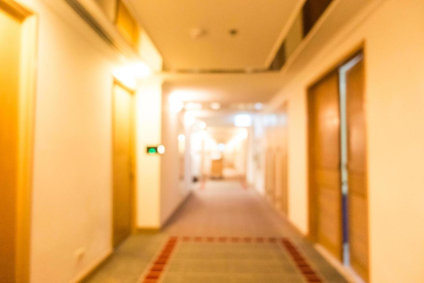 Abstract blur lobby and hotel interior photo