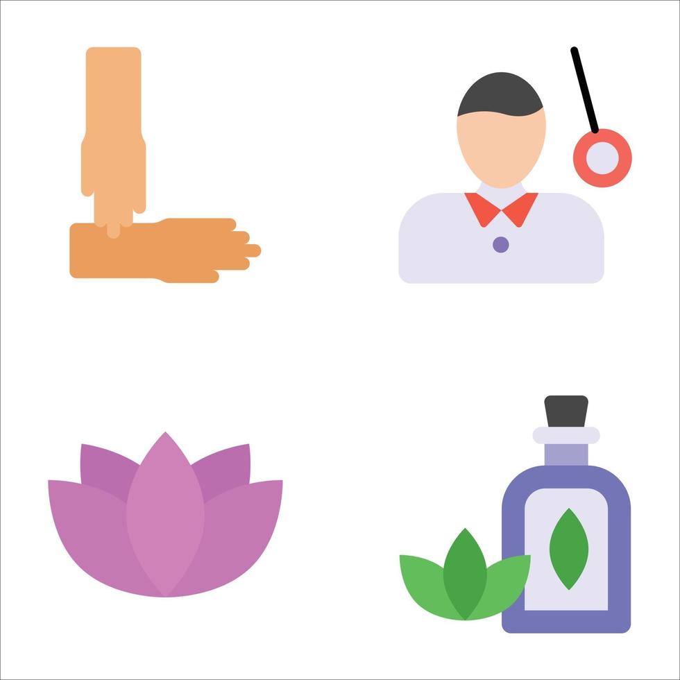 Alternative Flat icons Sets vector