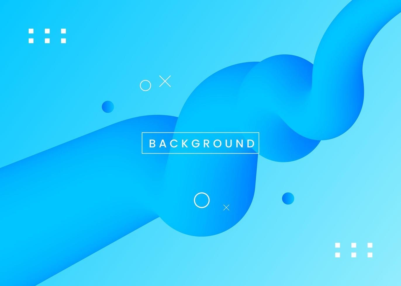 Abstract Gradient Background With Liquid Shapes vector