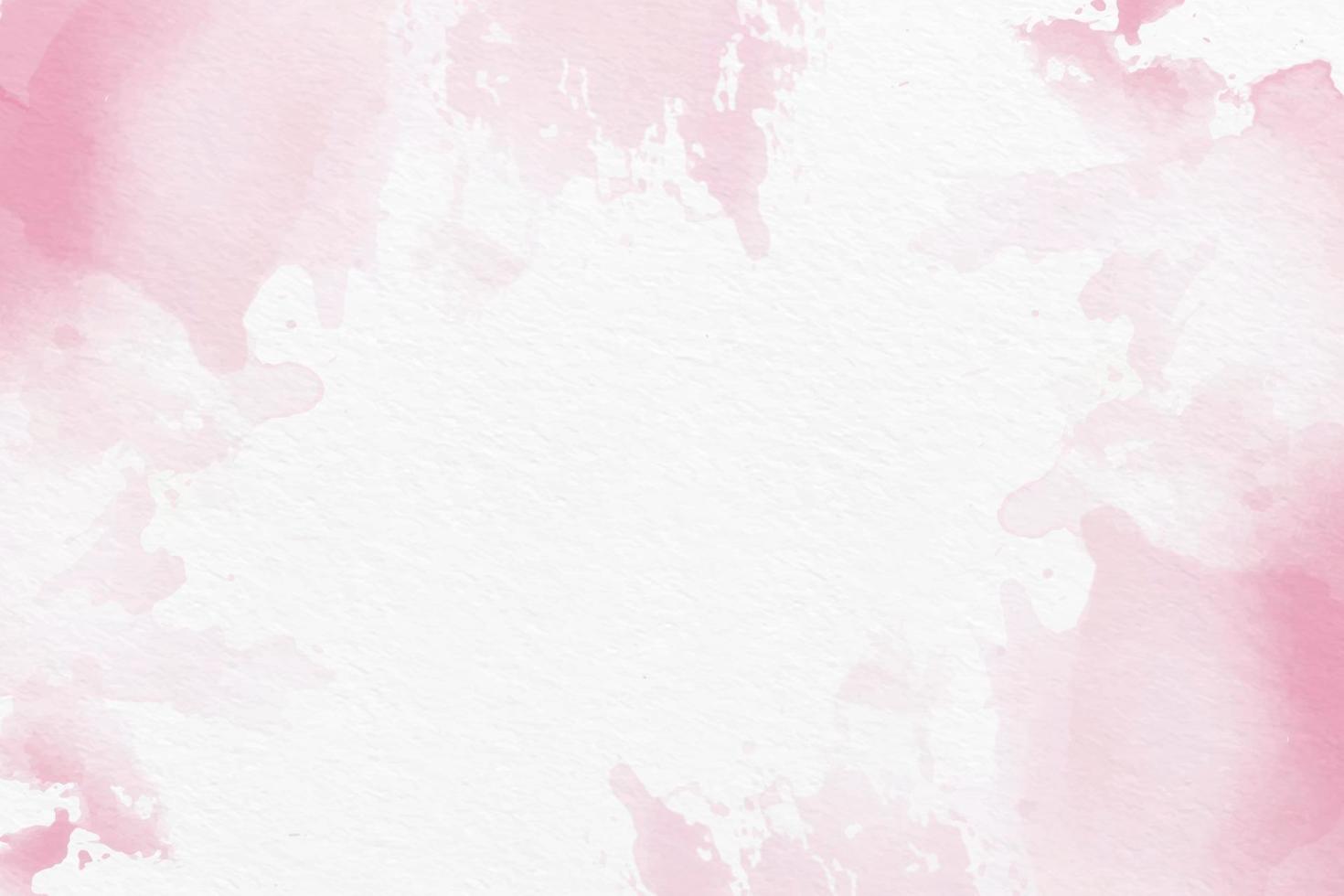 Abstract pink watercolor vector background