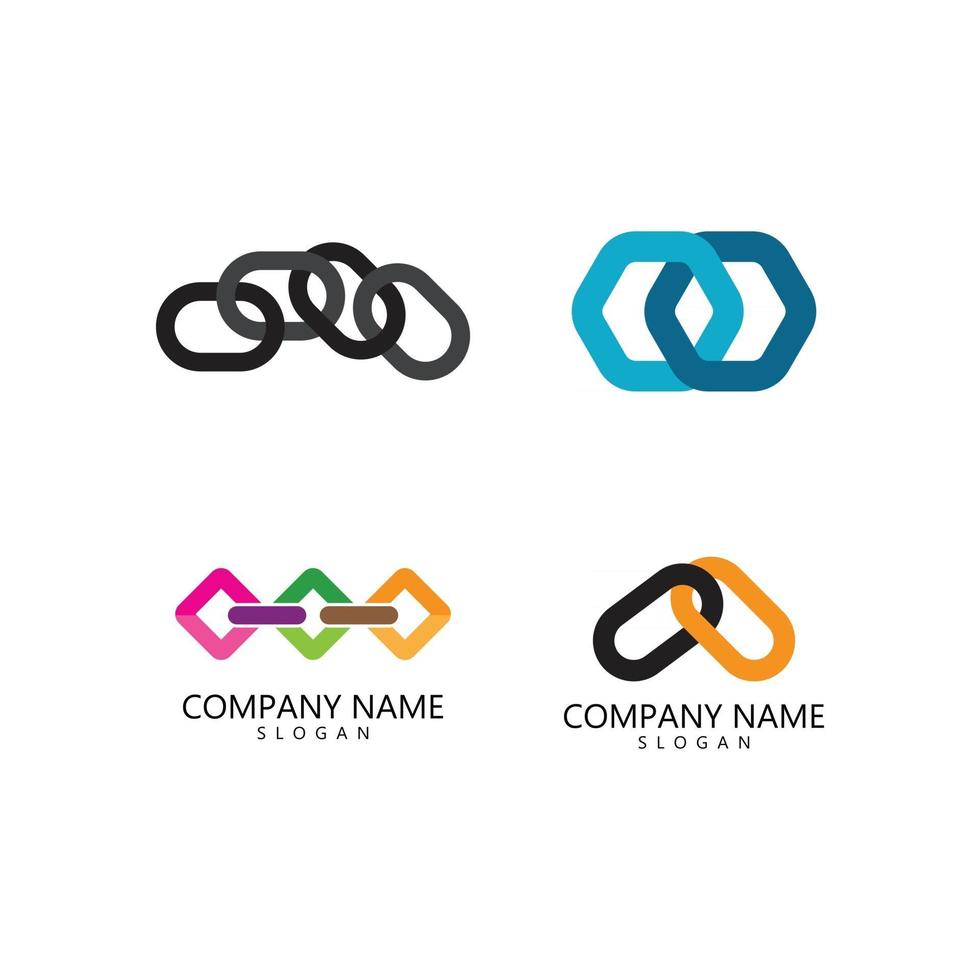 Chain Business corporate vector