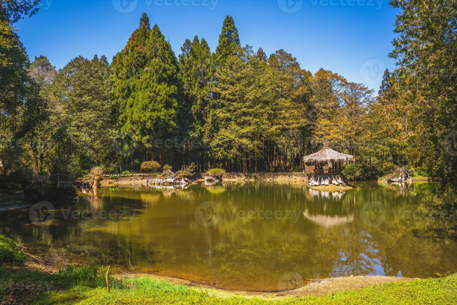 Sister pond in Alishan, Chiayi photo