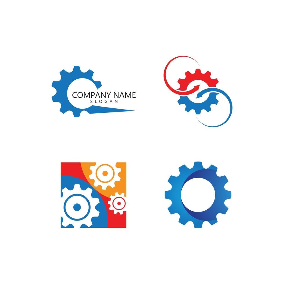 Gear Logo Template vector
