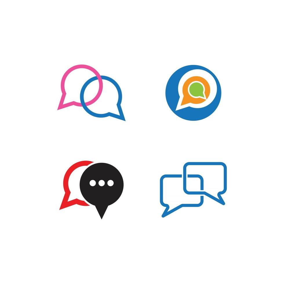 chat icon vector