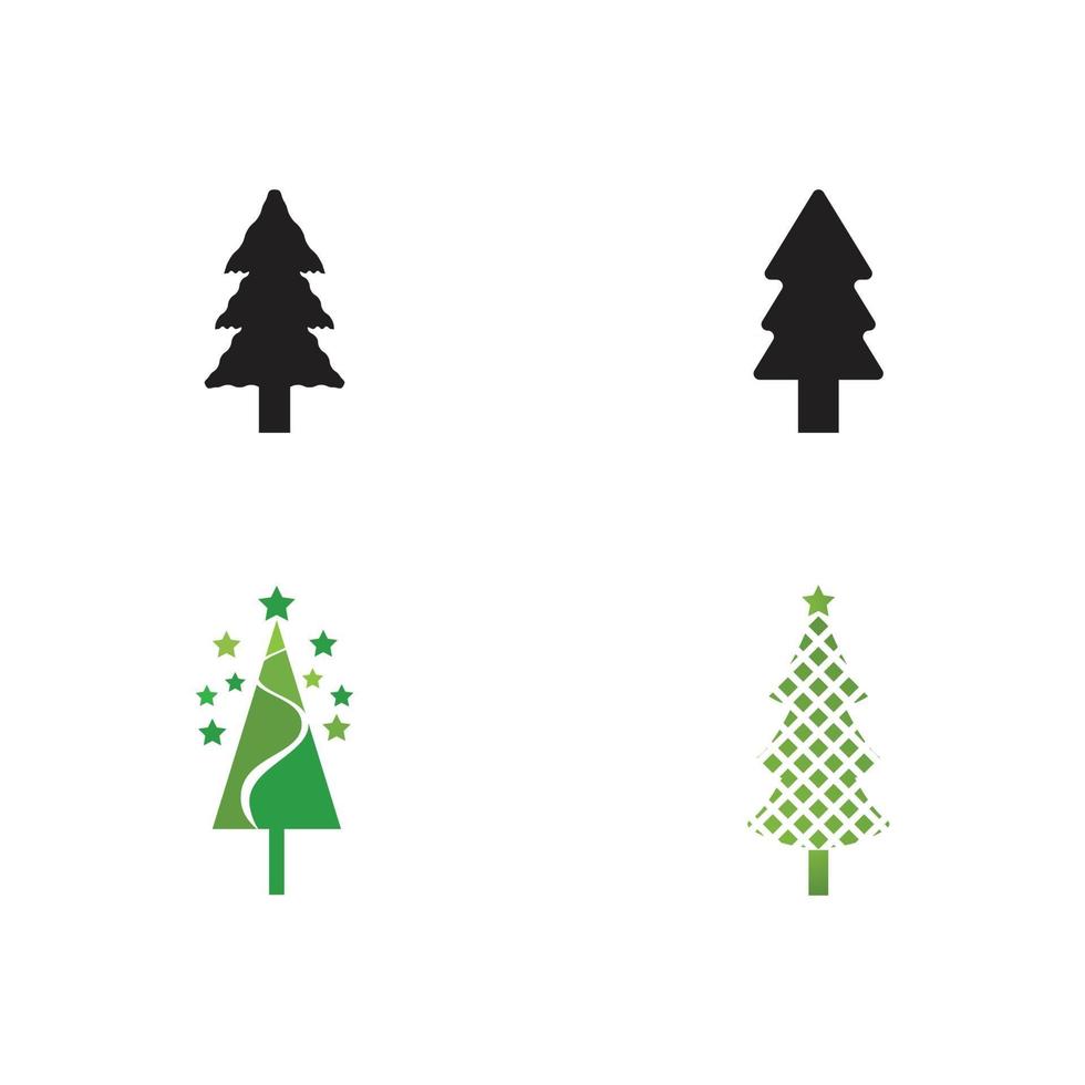 pine tree  icon vector