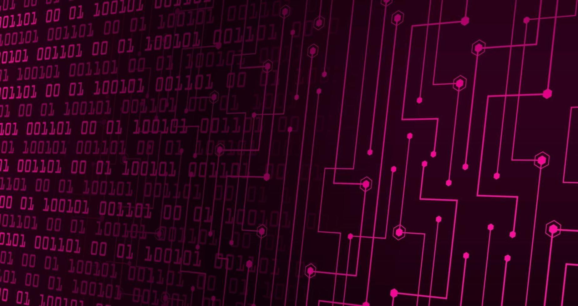cyber circuit future technology concept background vector
